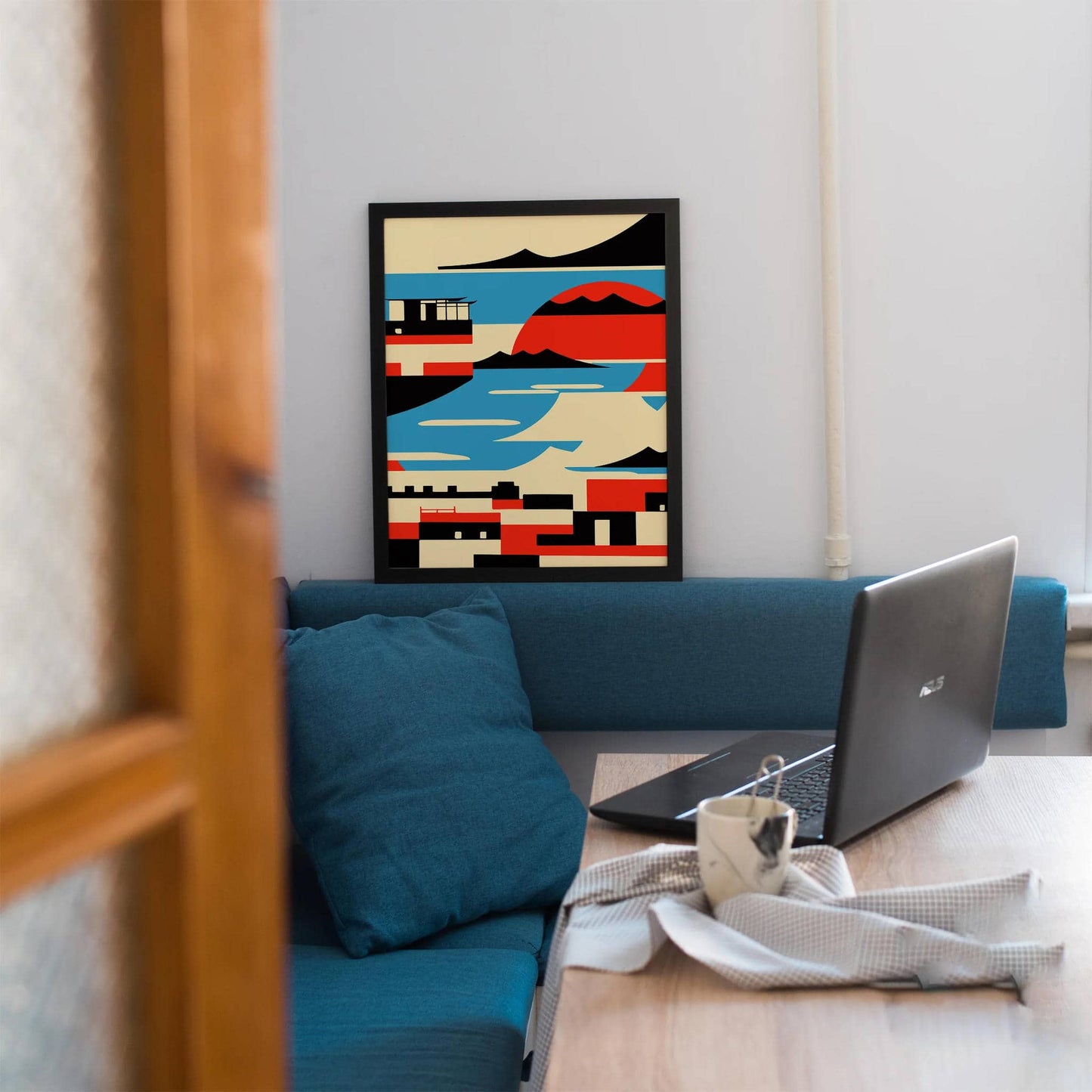 Geometric Japan Art Print - HypeSheriff