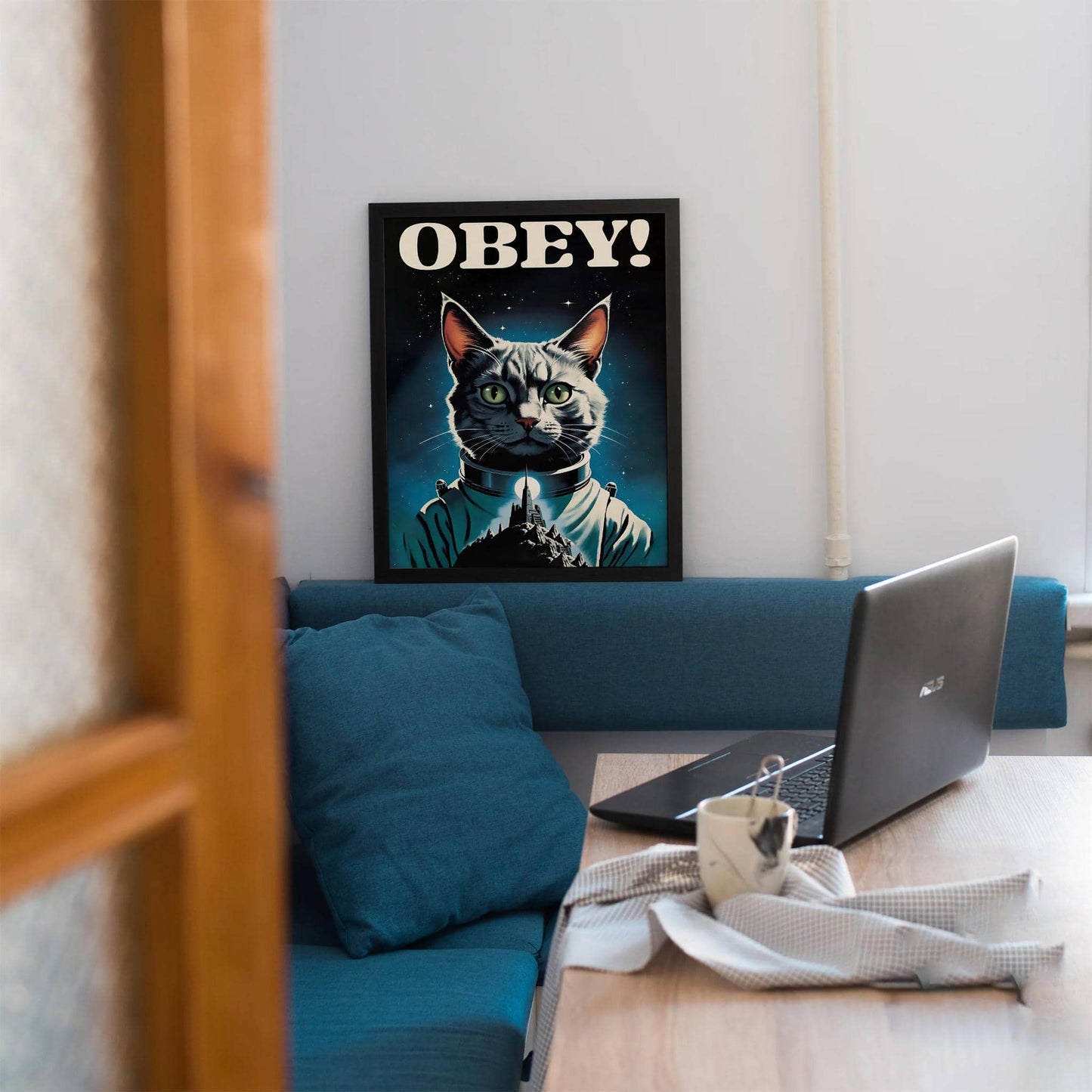 OBEY - Galactic Space Cat - HypeSheriff