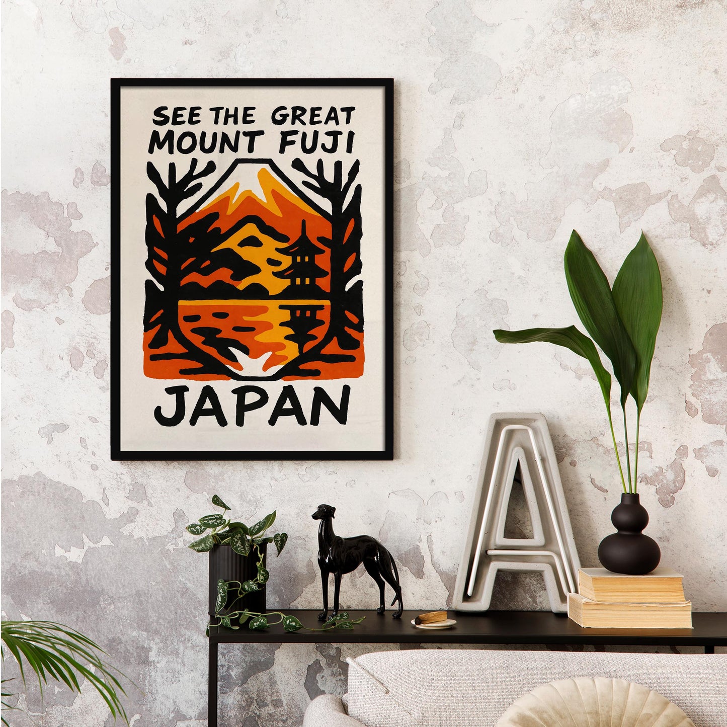 Mount Fuji Japan Poster Print