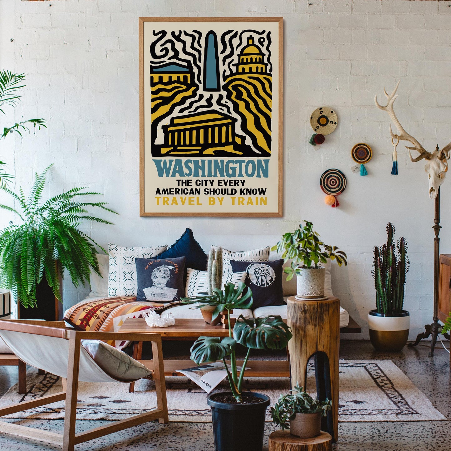 Washington DC Travel Poster