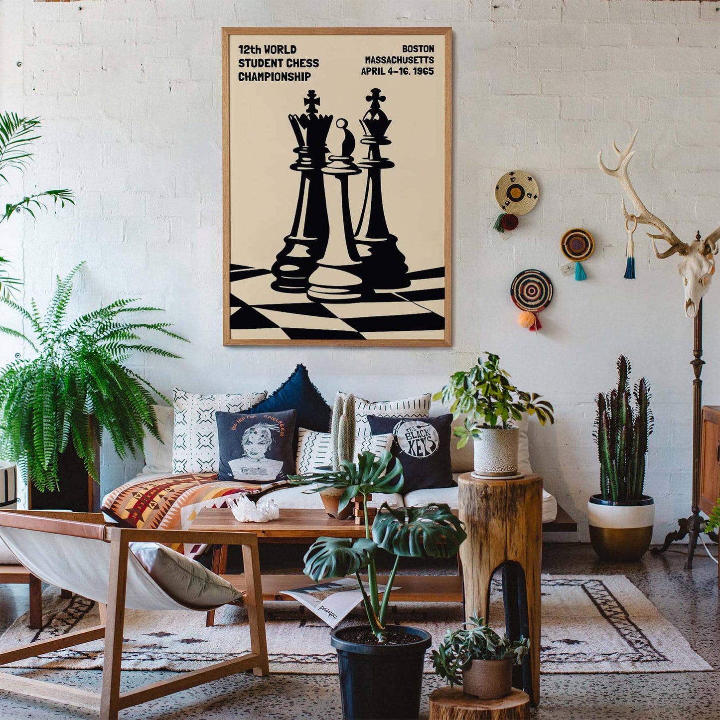 1965 World Student Chess Poster
