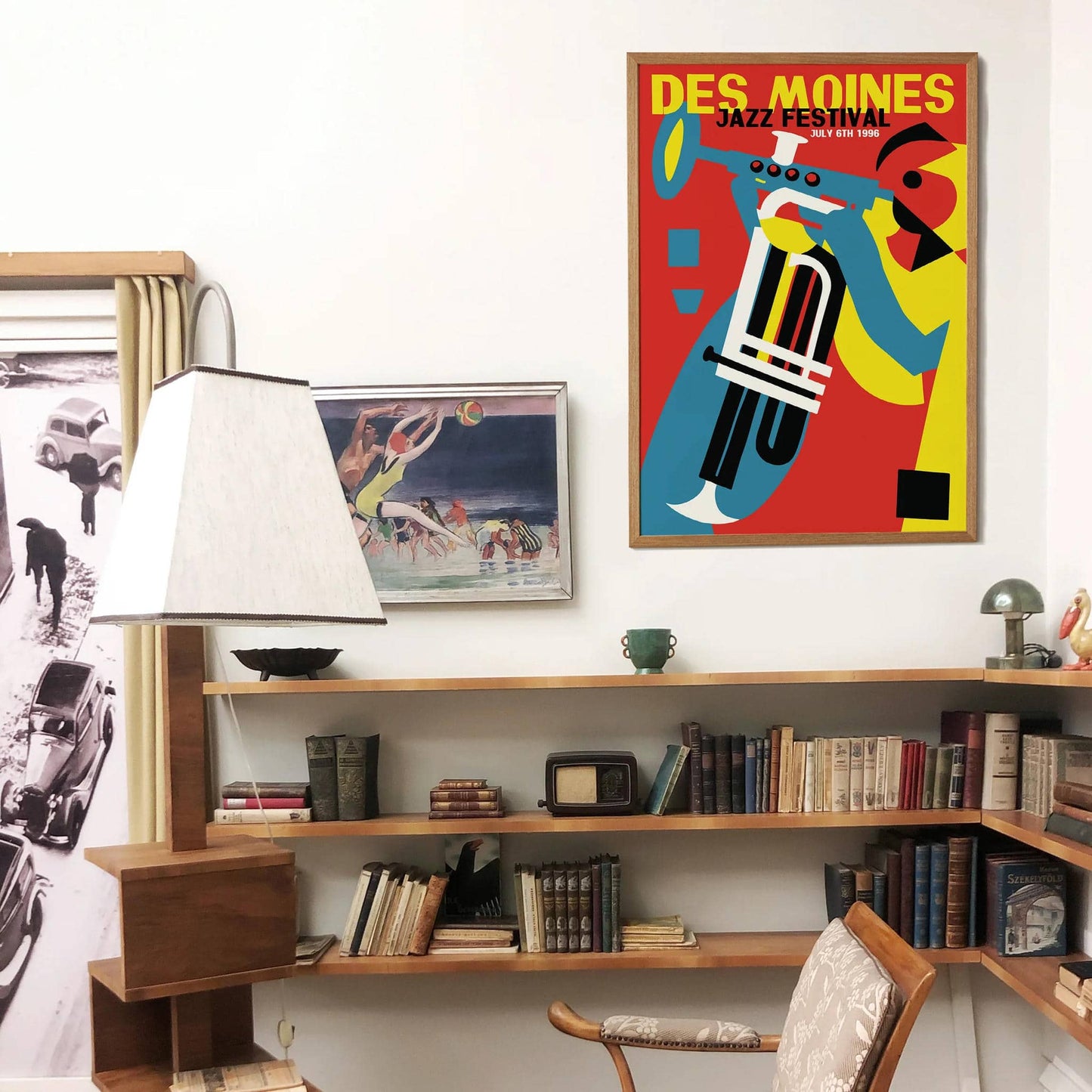 Des Moines Jazz Festival 1996 Poster - HypeSheriff