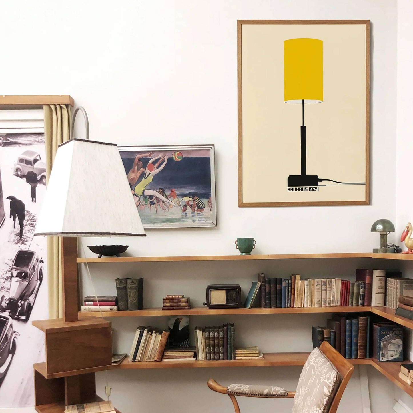 Bauhaus 1924 Lamp Poster - HypeSheriff