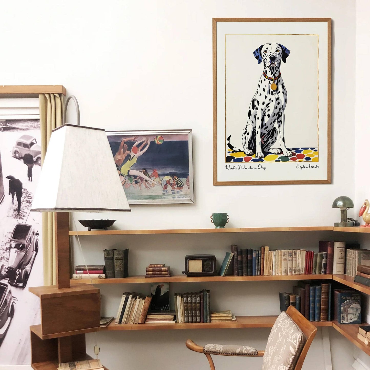 World Dalmatian Day Dog Art Print