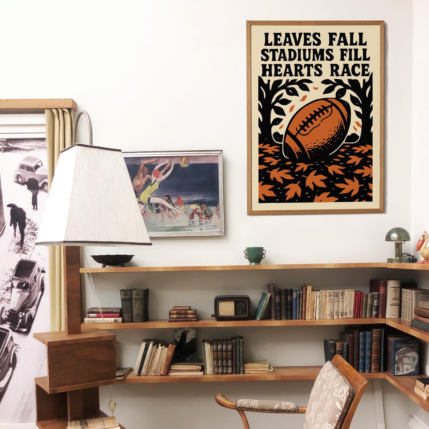 Autumn Football Season Poster