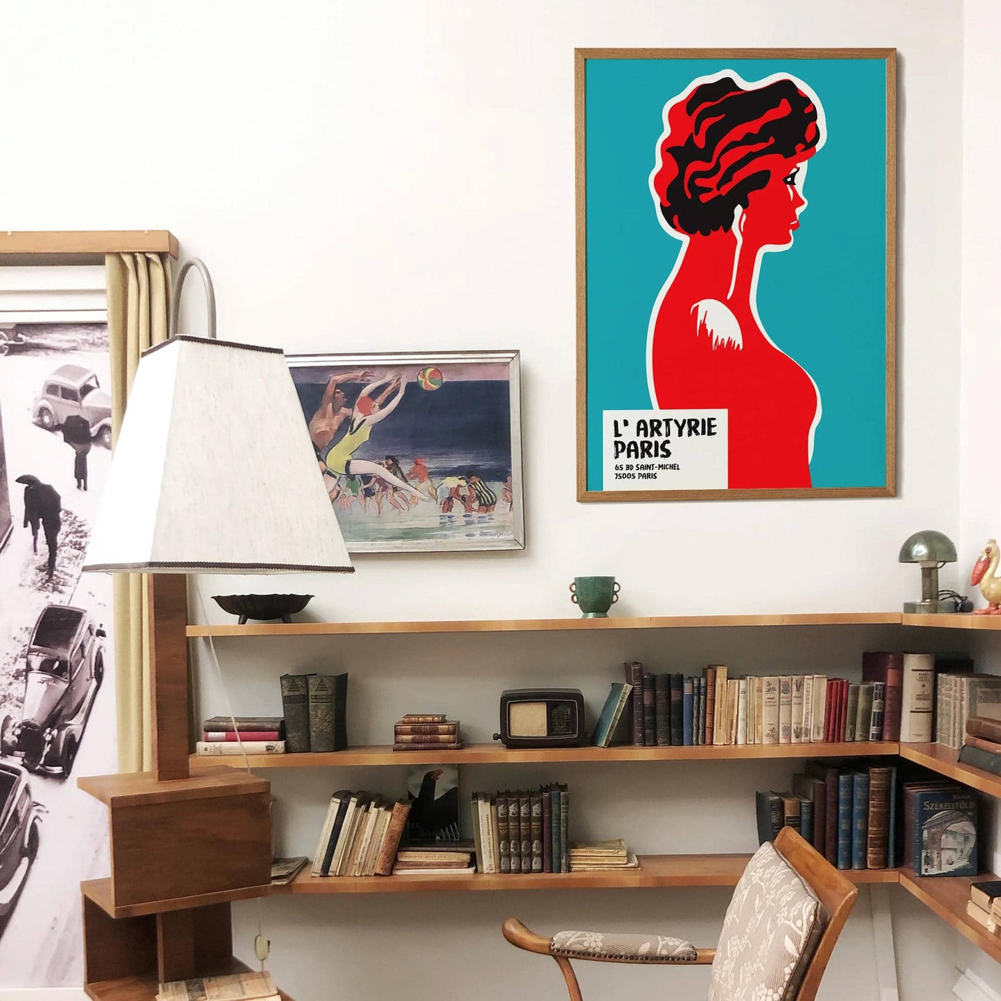 Vintage Paris Fashion Wall Art Print - HypeSheriff
