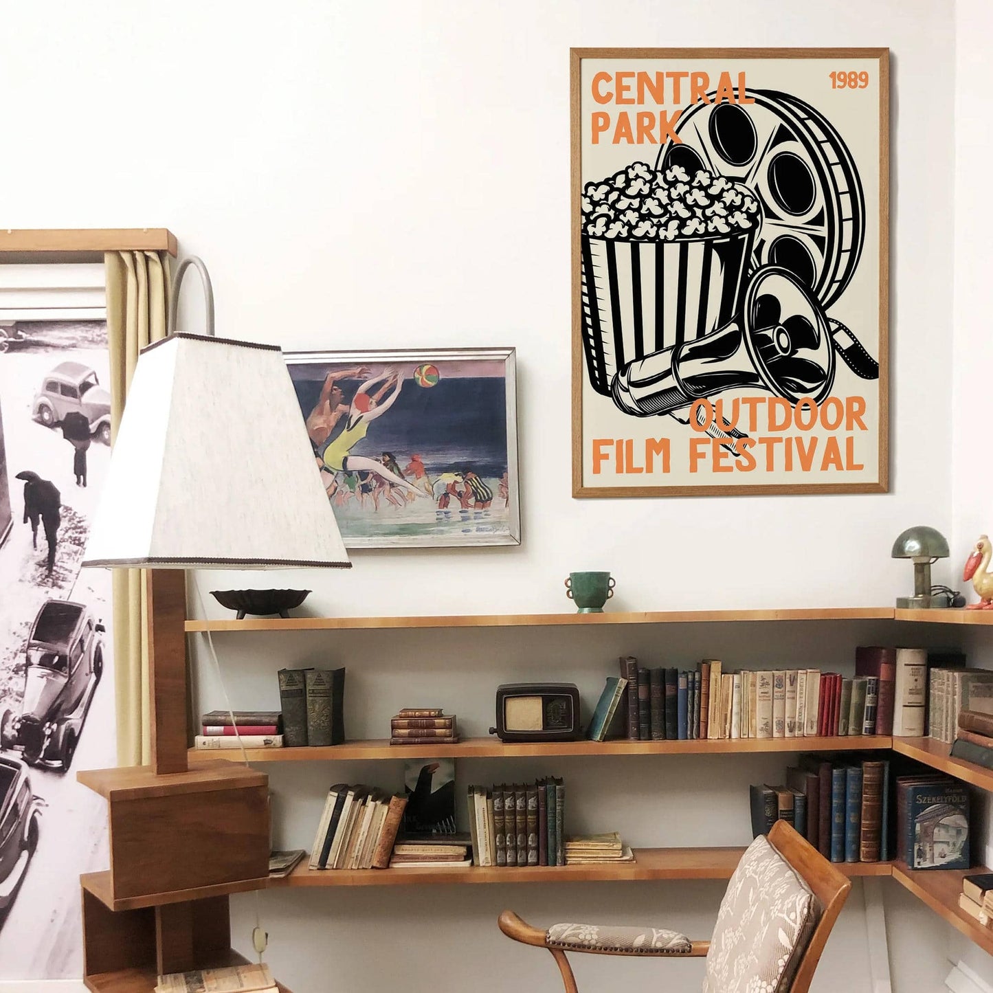 Central Park Film Festival Vintage Poster