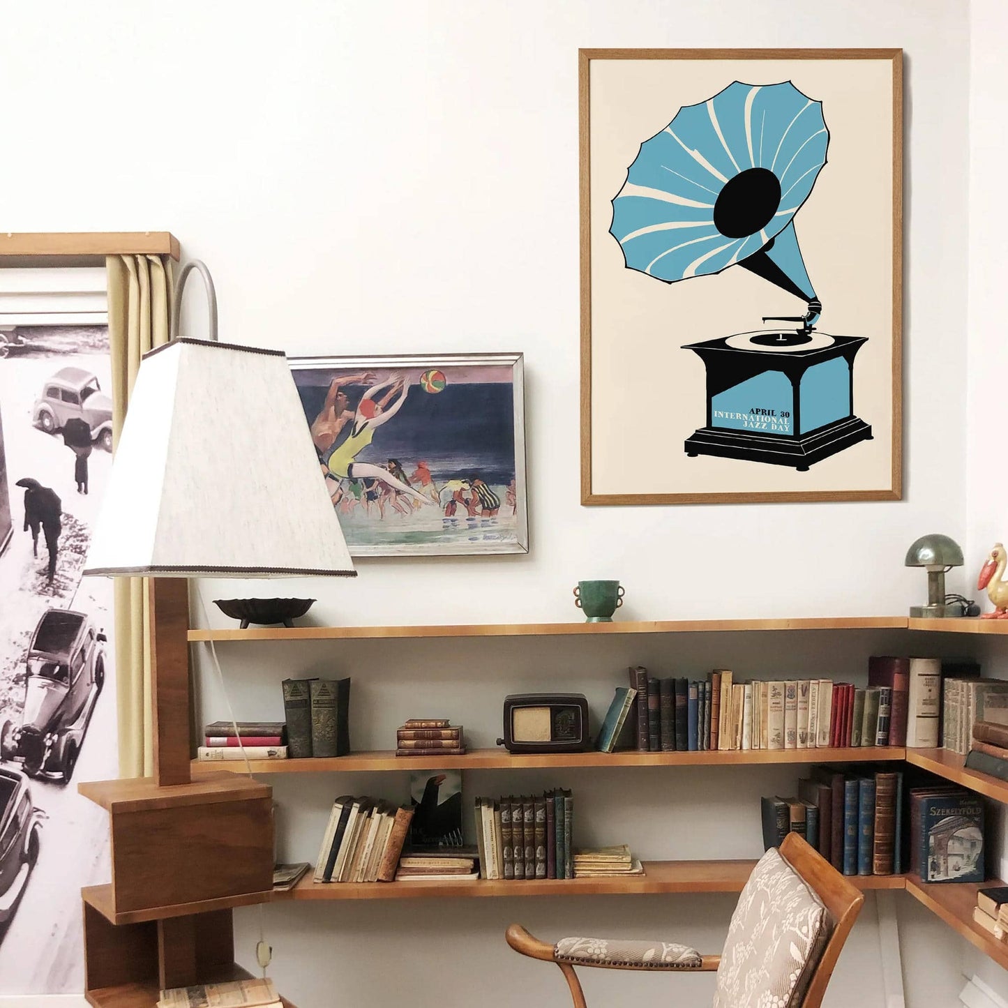 Jazz Celebration - Gramophone Poster - HypeSheriff