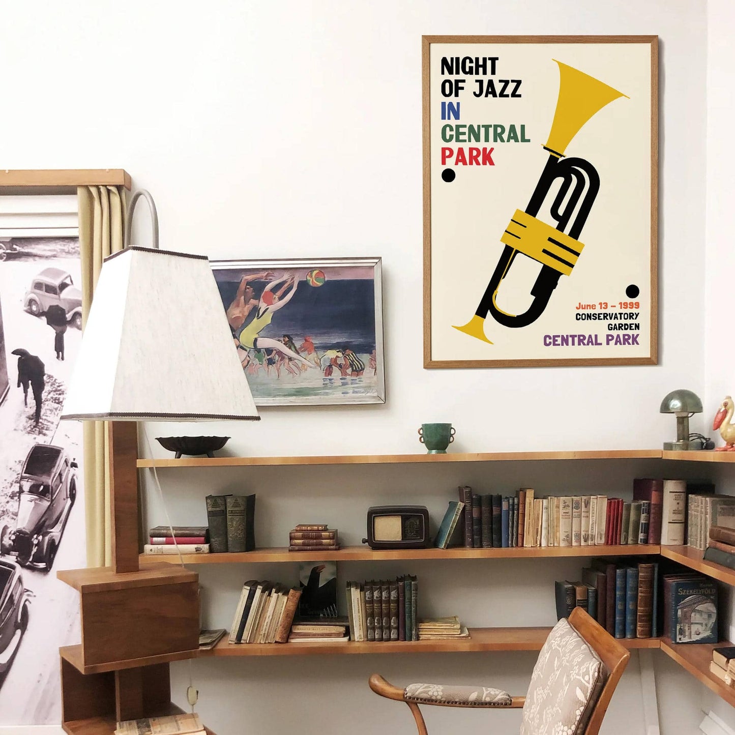 Central Park 1999 Jazz Festival Poster
