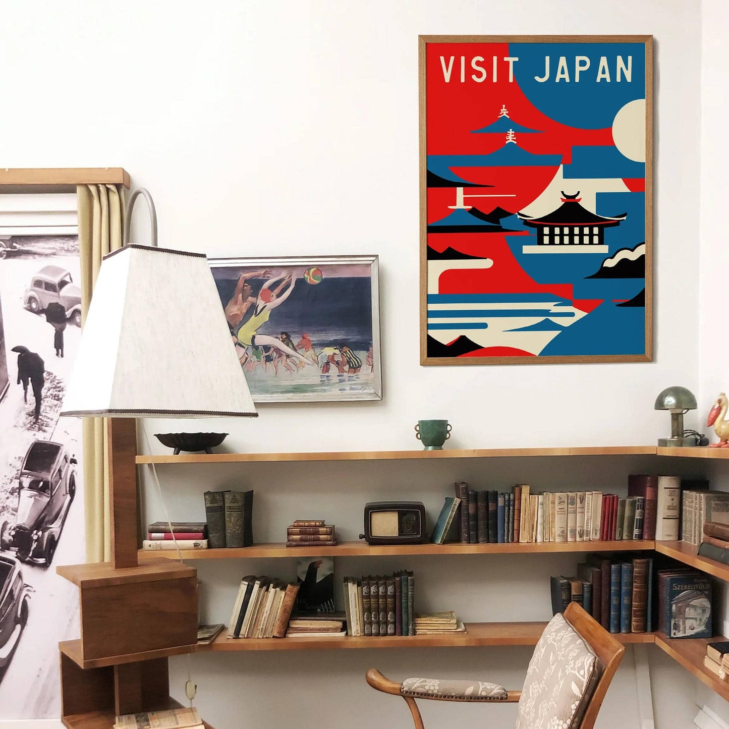 Visit Japan Travel Poster - HypeSheriff