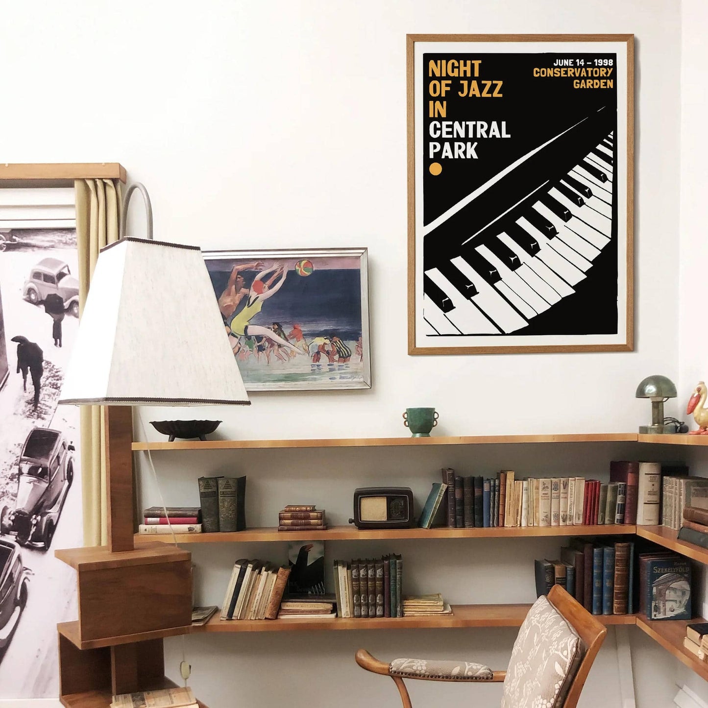Night of Jazz - Central Park 1998 Poster