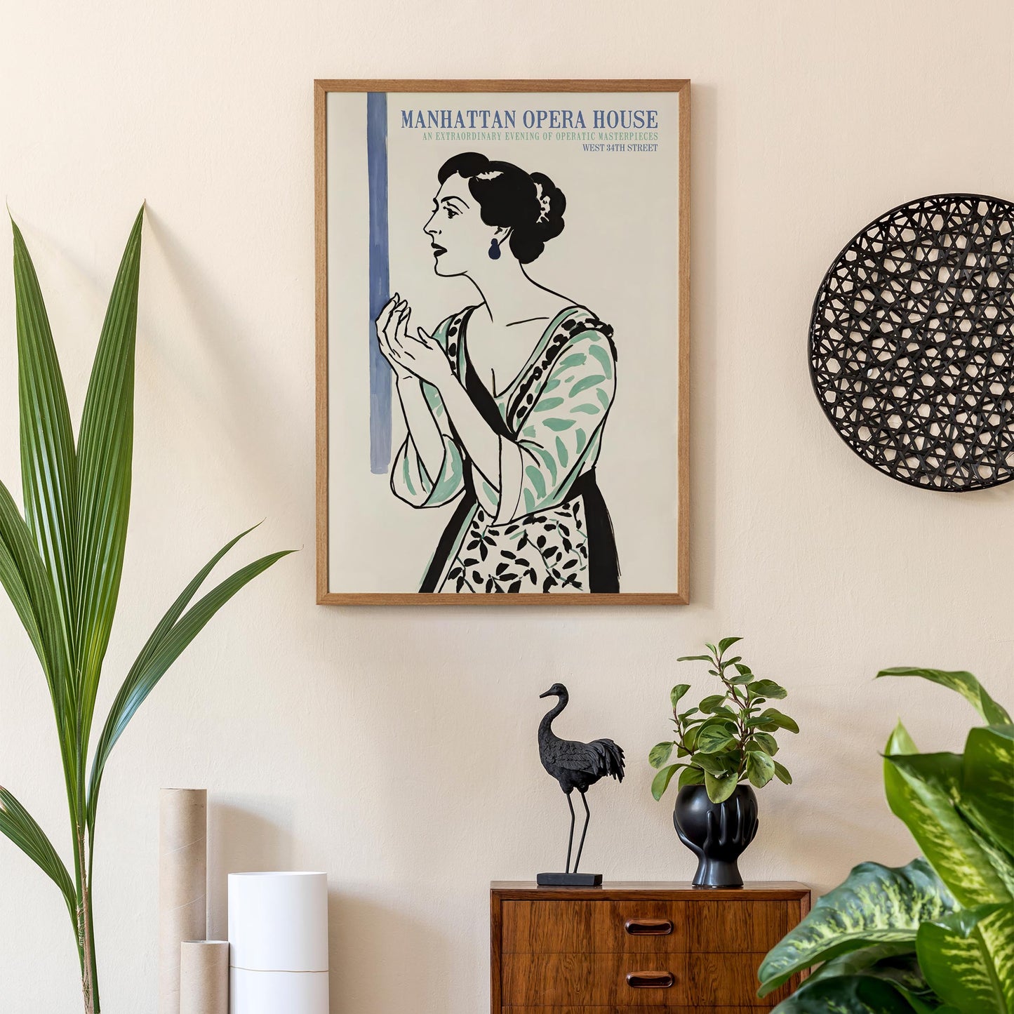 Opera House Performance Wall Art