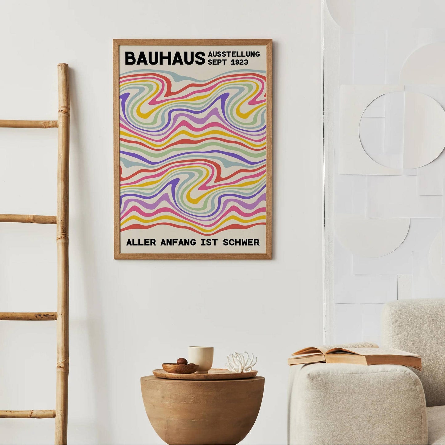 Colorful Bauhaus 1923 Poster - HypeSheriff