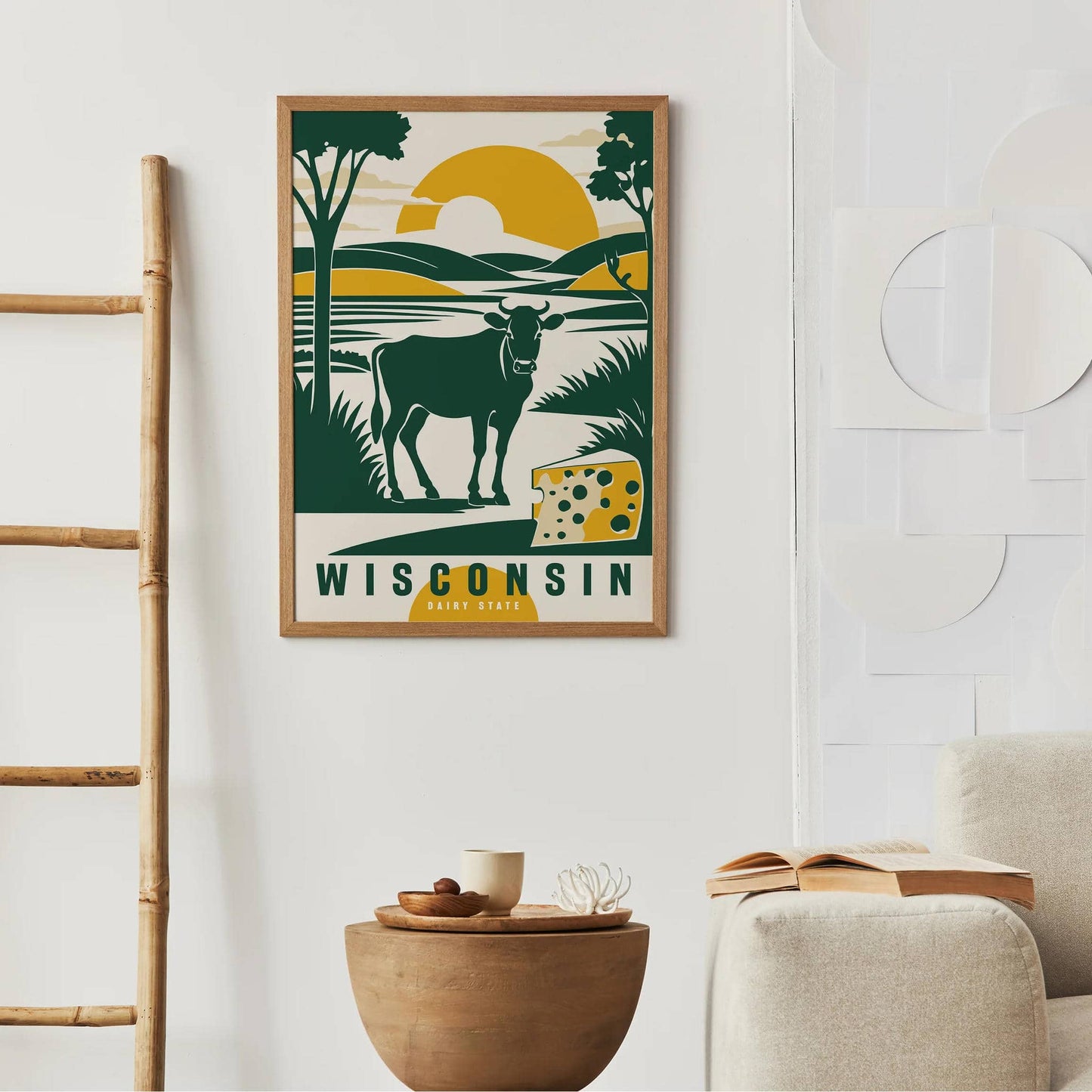 Wisconsin Dairy State Poster - HypeSheriff