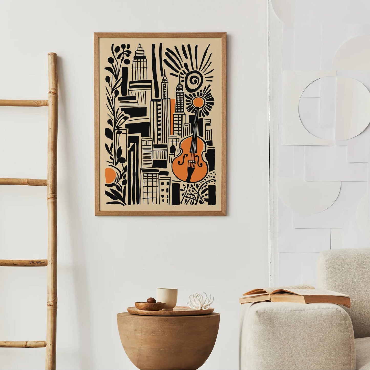 Retro NYC Jazz Music Poster - HypeSheriff