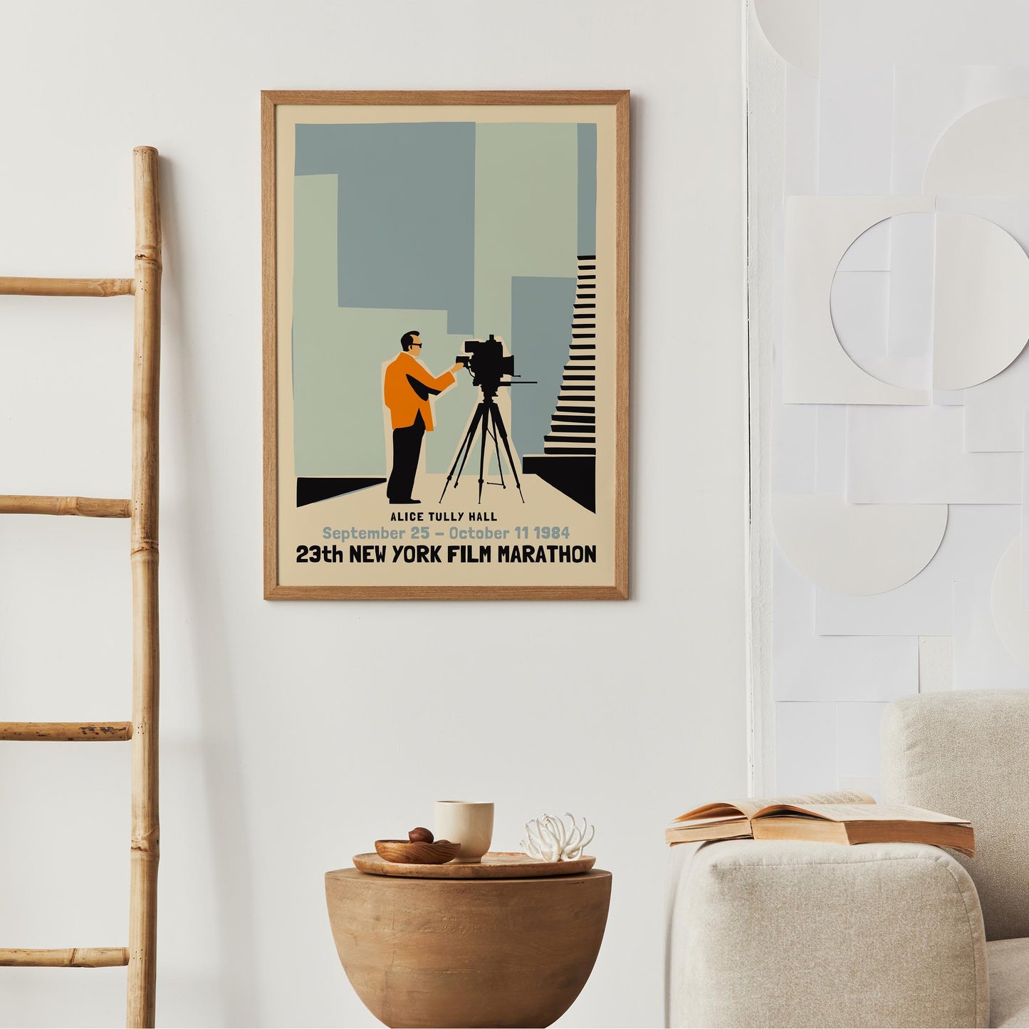New York Film Festival Poster Print