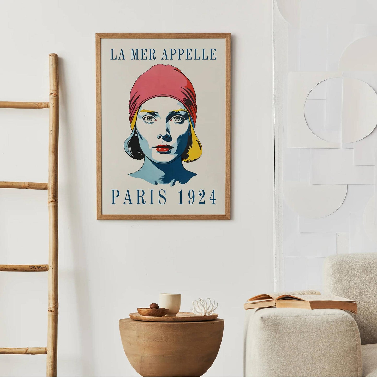 French Swimming Poster Paris 1924