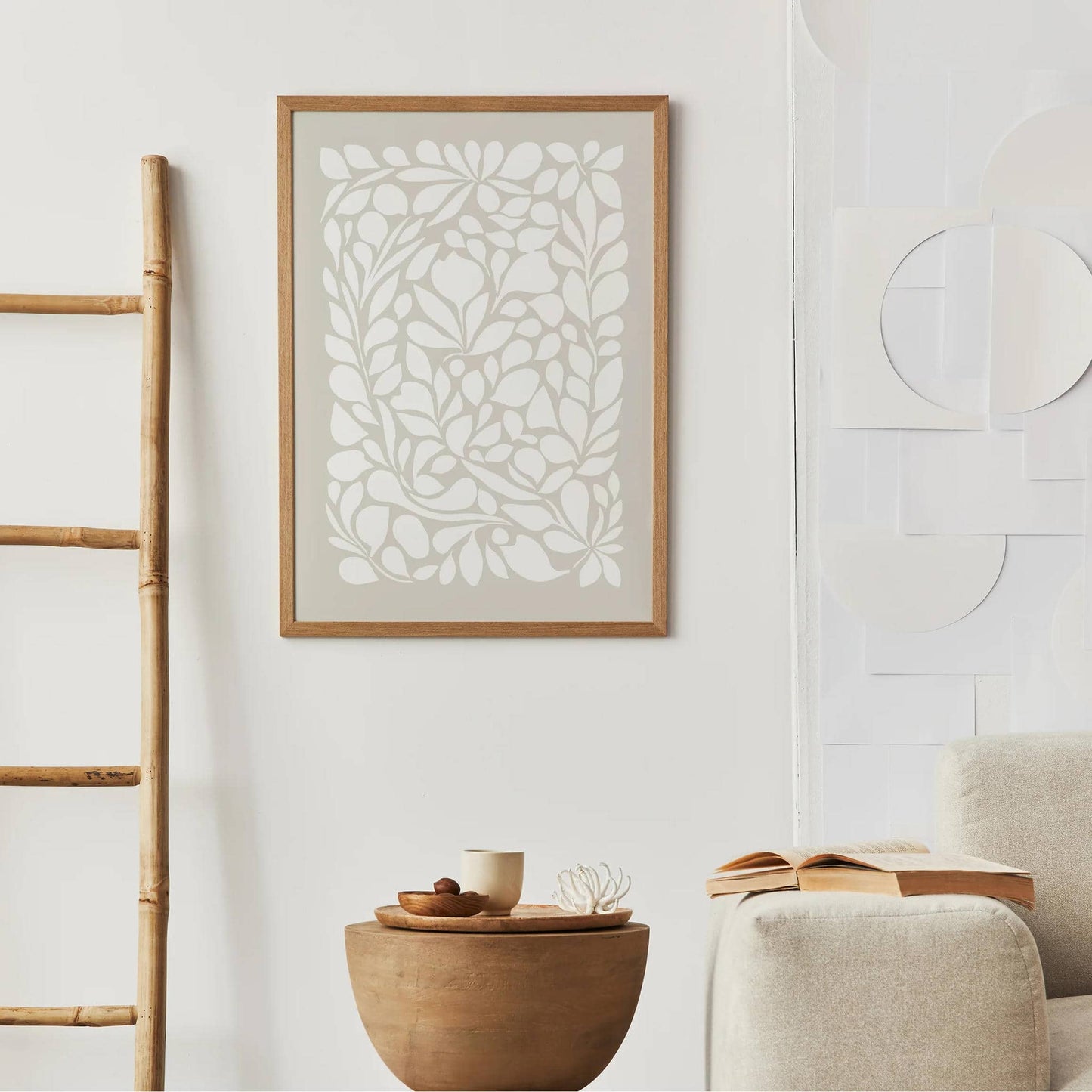 Scandinavian Minimalist Nature Print