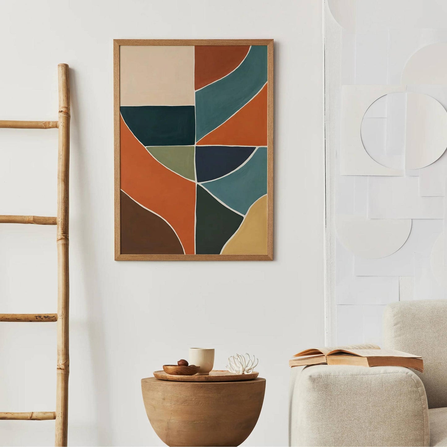 Modern Neutral Bohemian Art Print 2024 - HypeSheriff