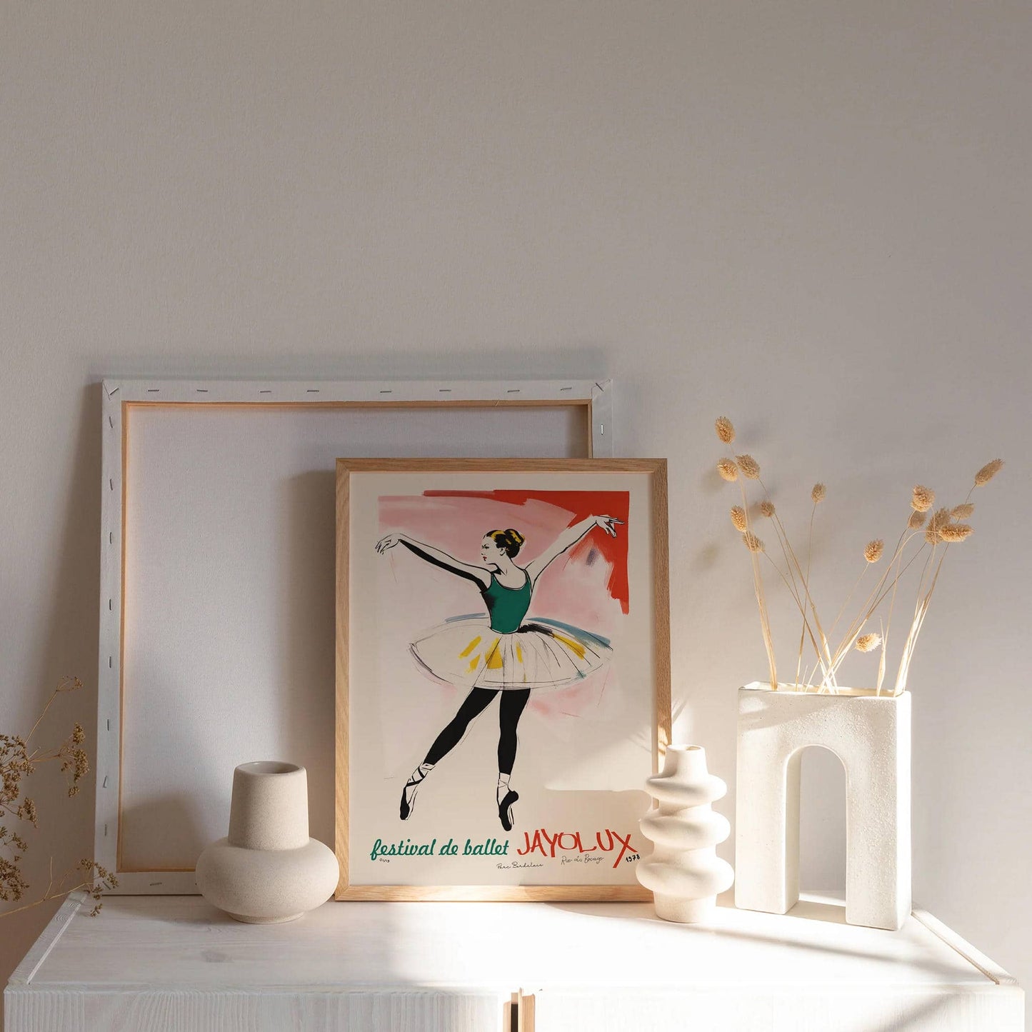 Jayolux Ballet Vintage Poster - HypeSheriff