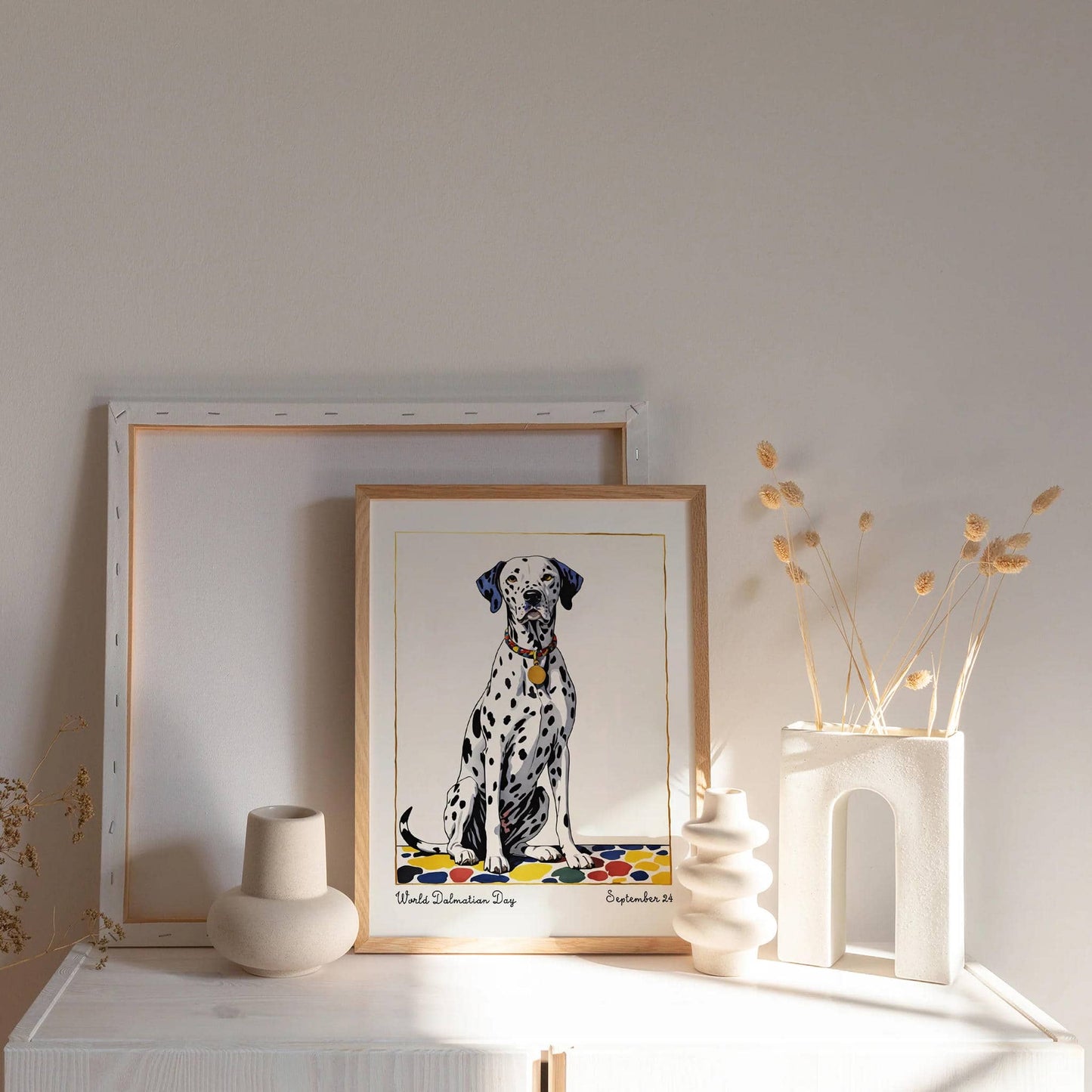 World Dalmatian Day Dog Art Print