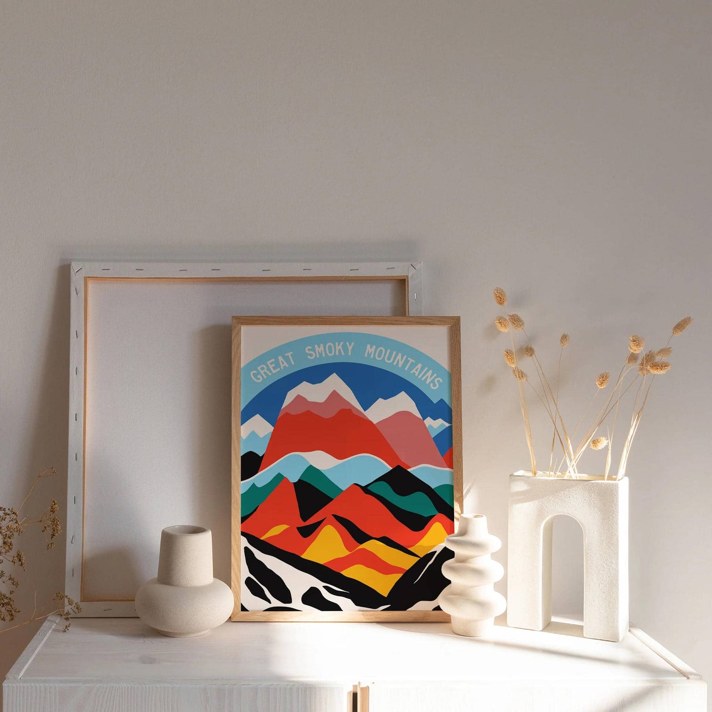 Great Smoky Mountains - Minimal Poster - HypeSheriff