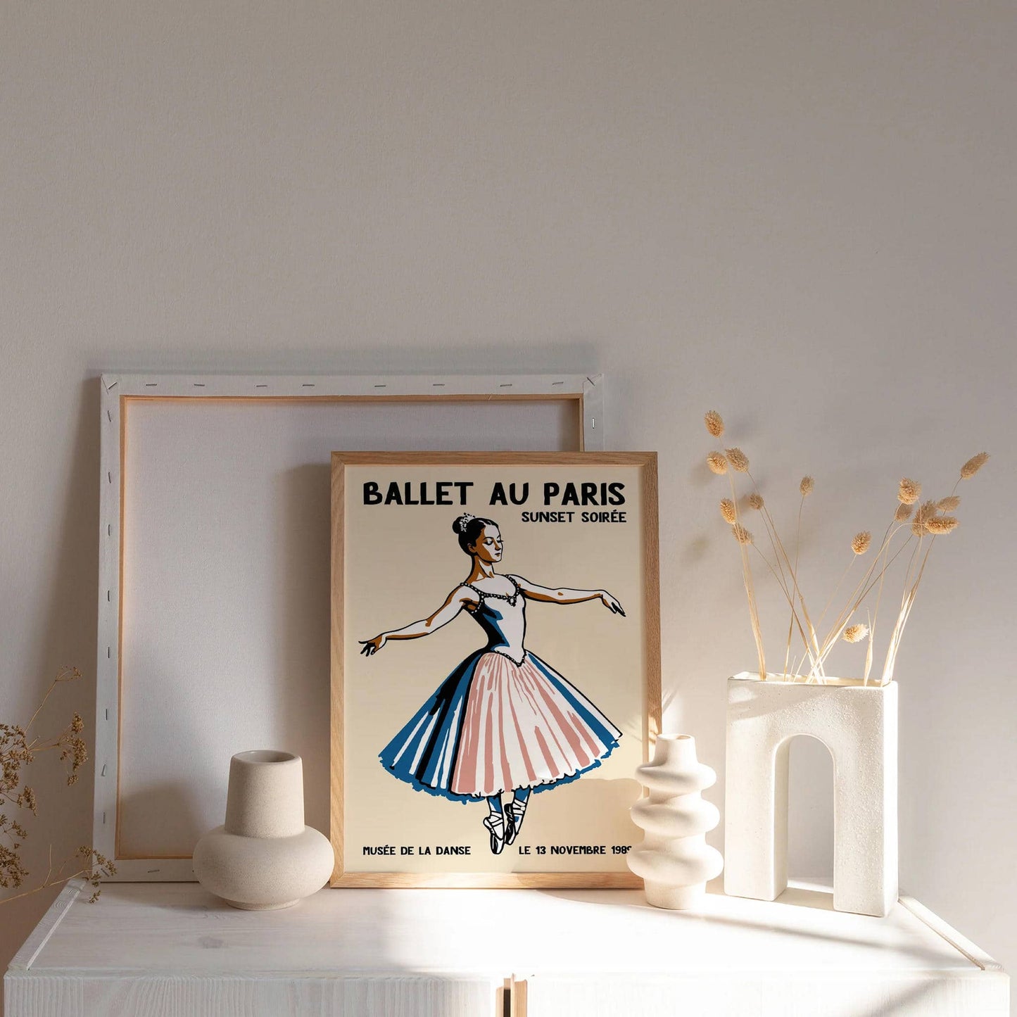 Vintage French Ballet Poster