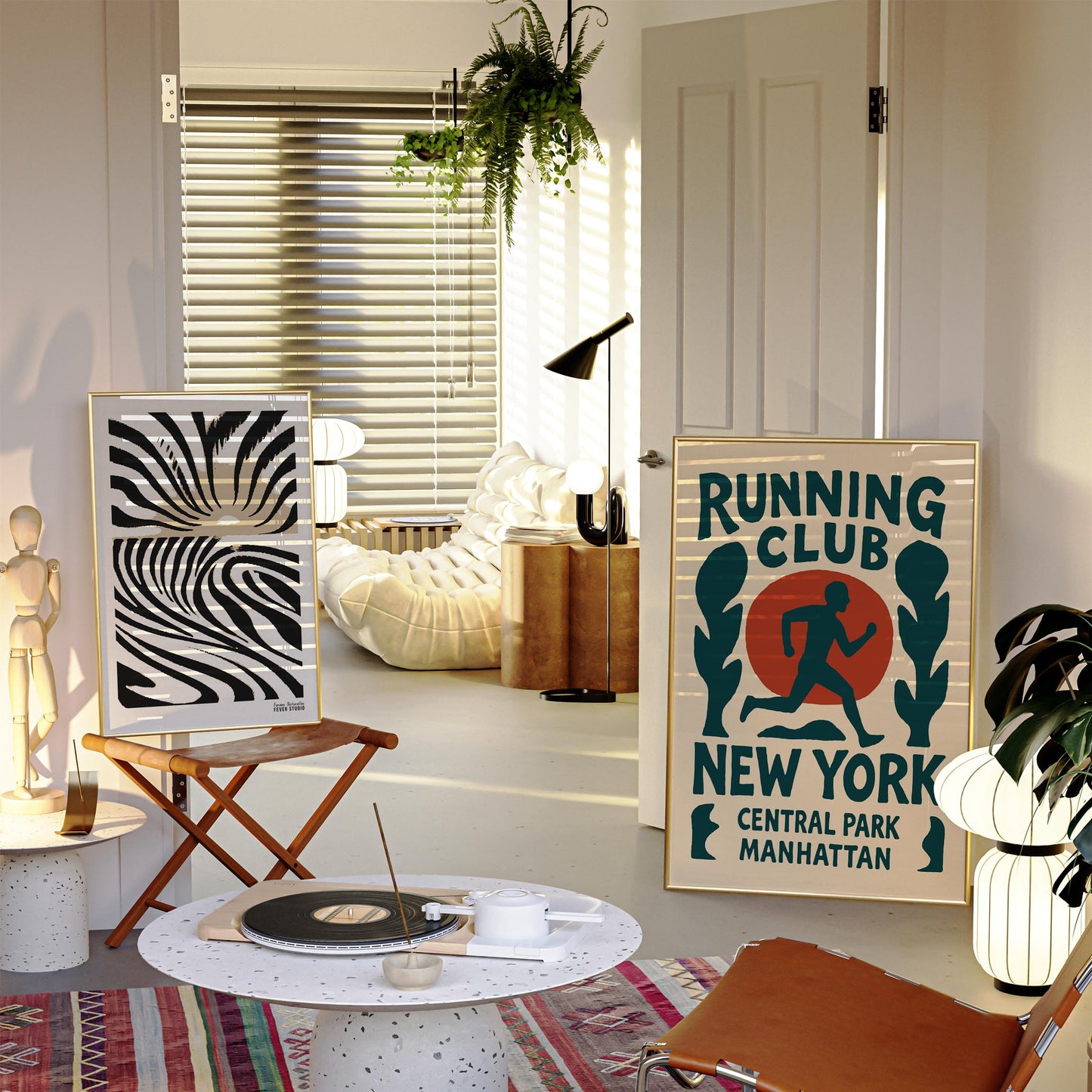 Central Park Running Club Print