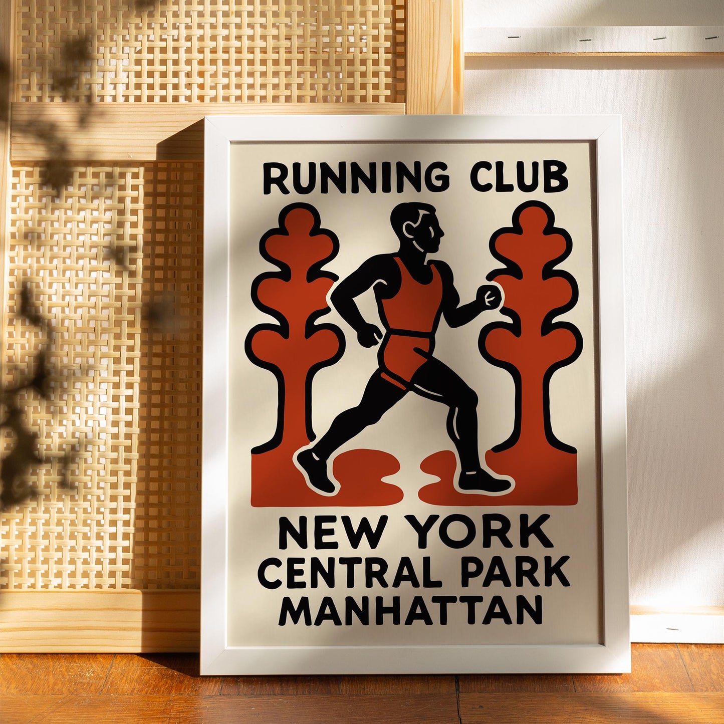 Running Club Manhattan Poster