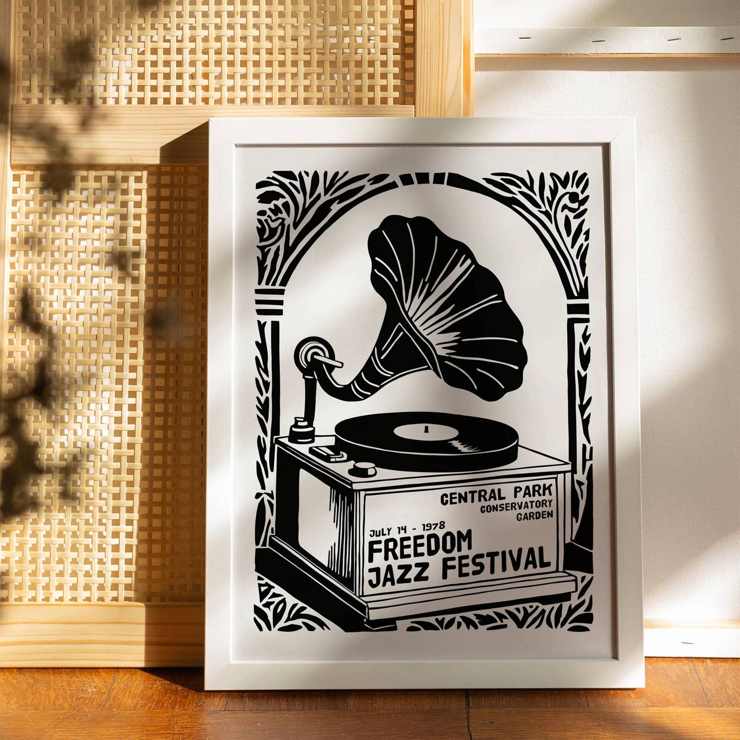 Freedom Jazz Festival 1978 Poster - HypeSheriff
