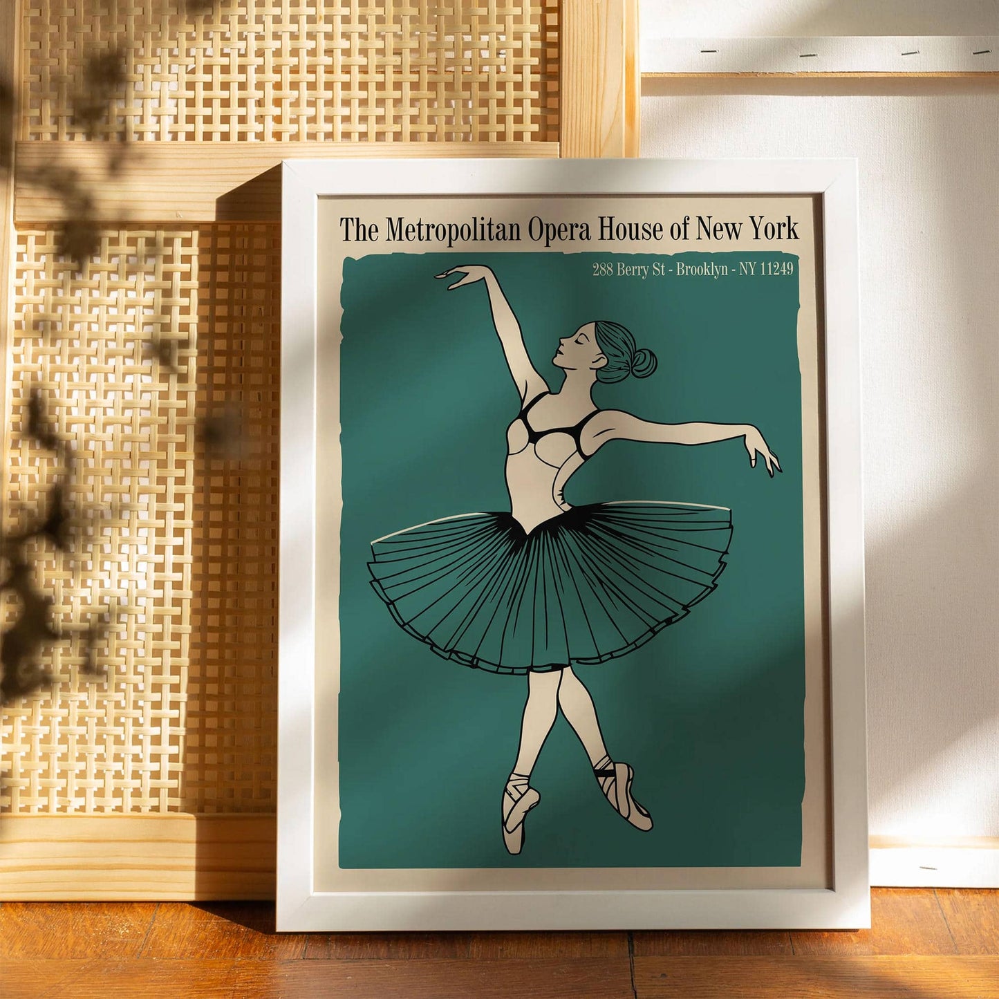 NYC Vintage Ballerina Wall Art