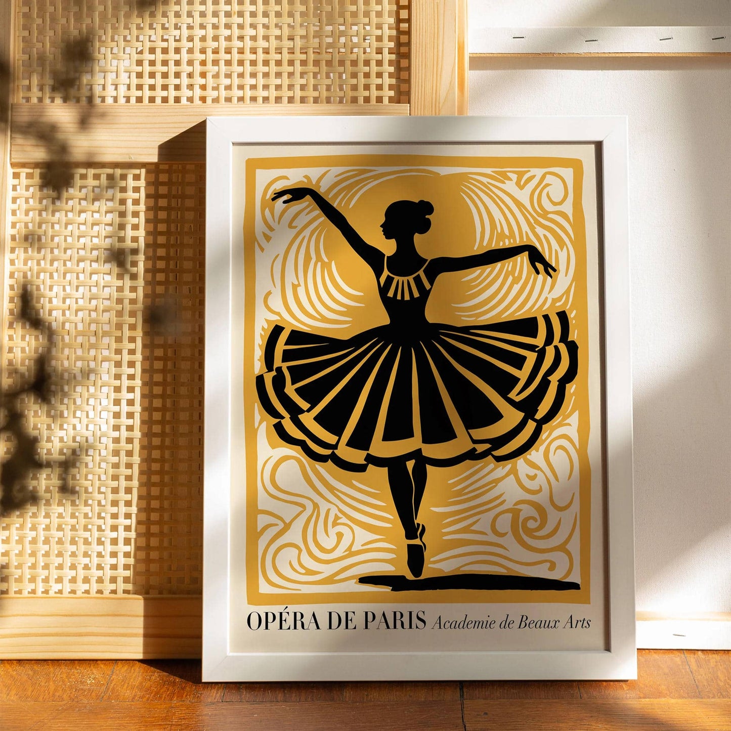 French Ballet - Wall Art Print - HypeSheriff