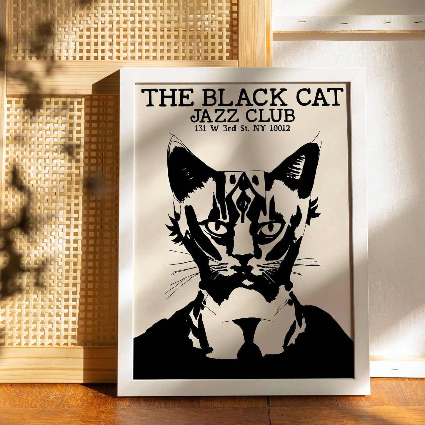 The Black Cat Jazz Club NYC Poster - HypeSheriff