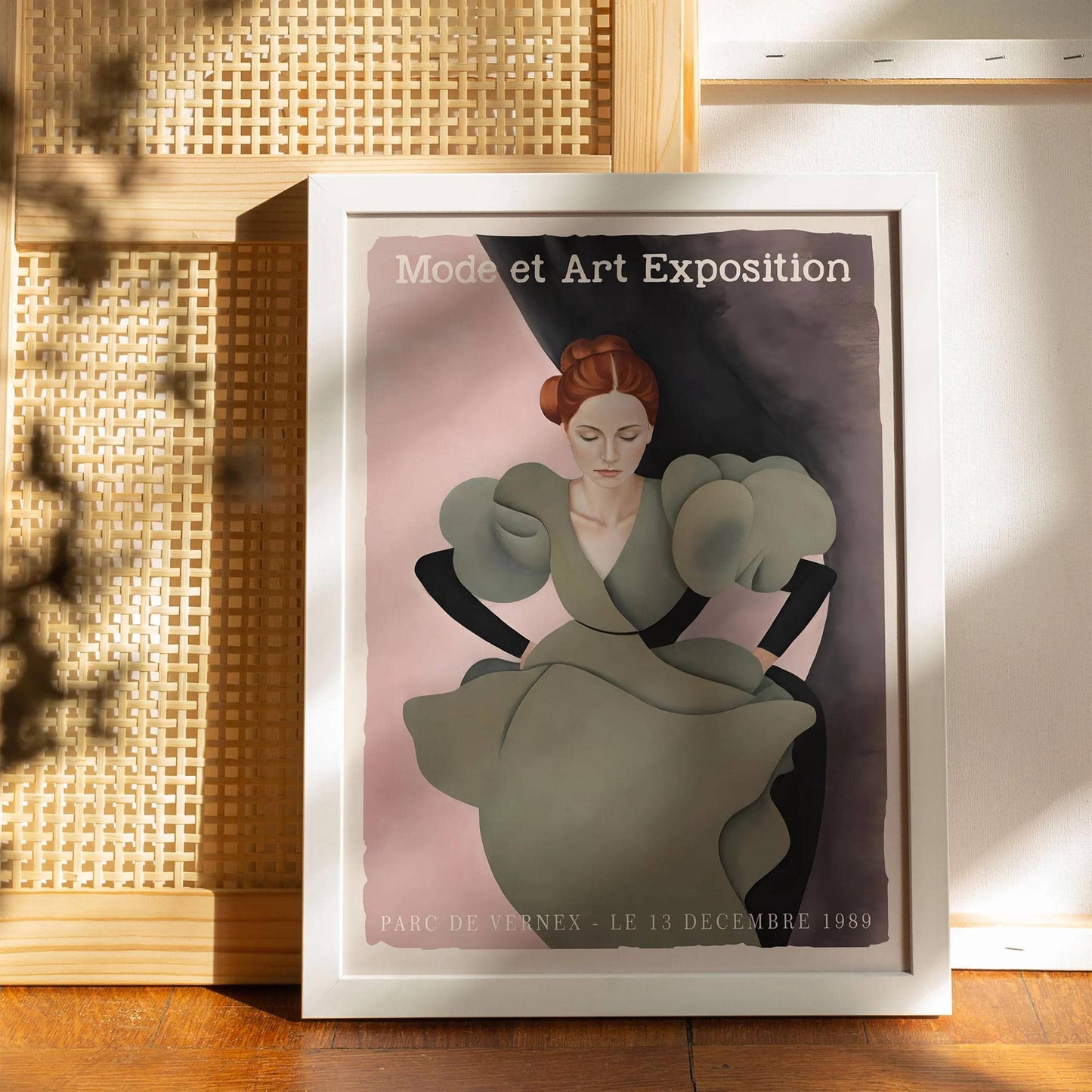 French Art Exhibition 1989 Poster - HypeSheriff