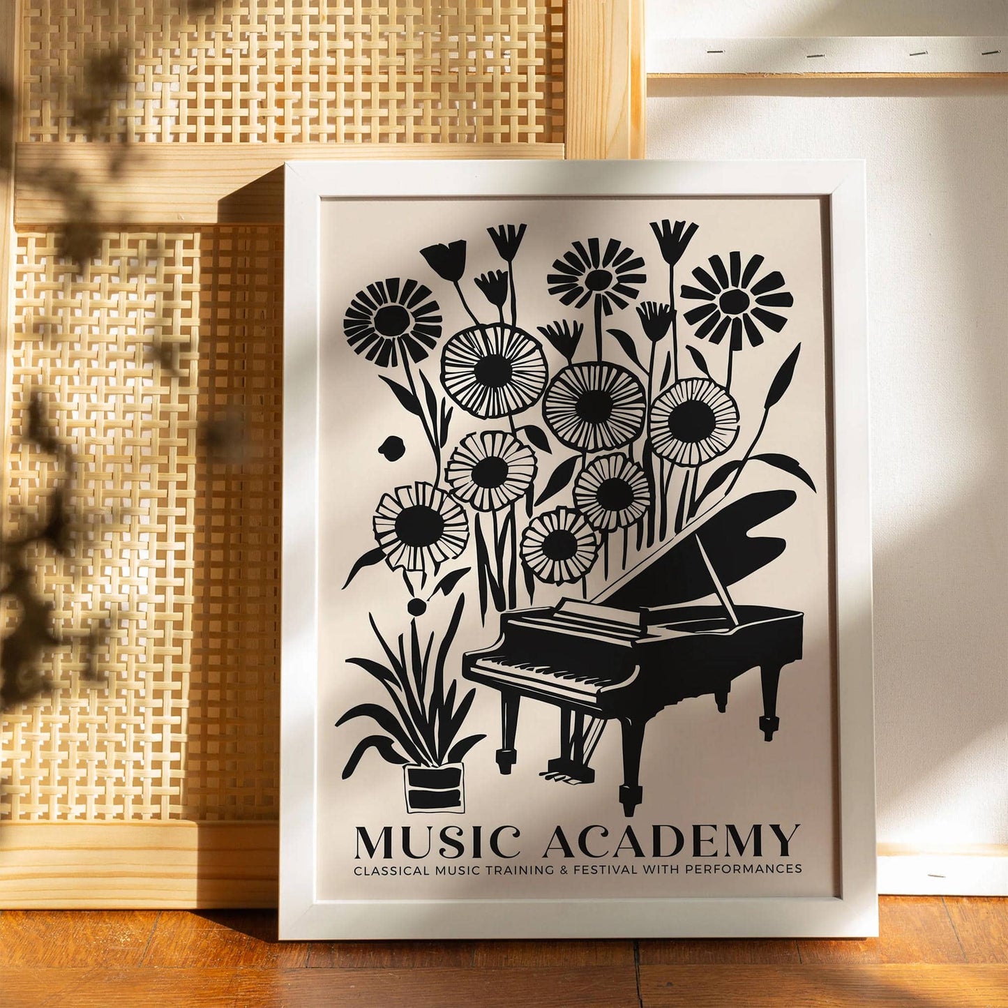 Music Academy Elegant Poster - HypeSheriff