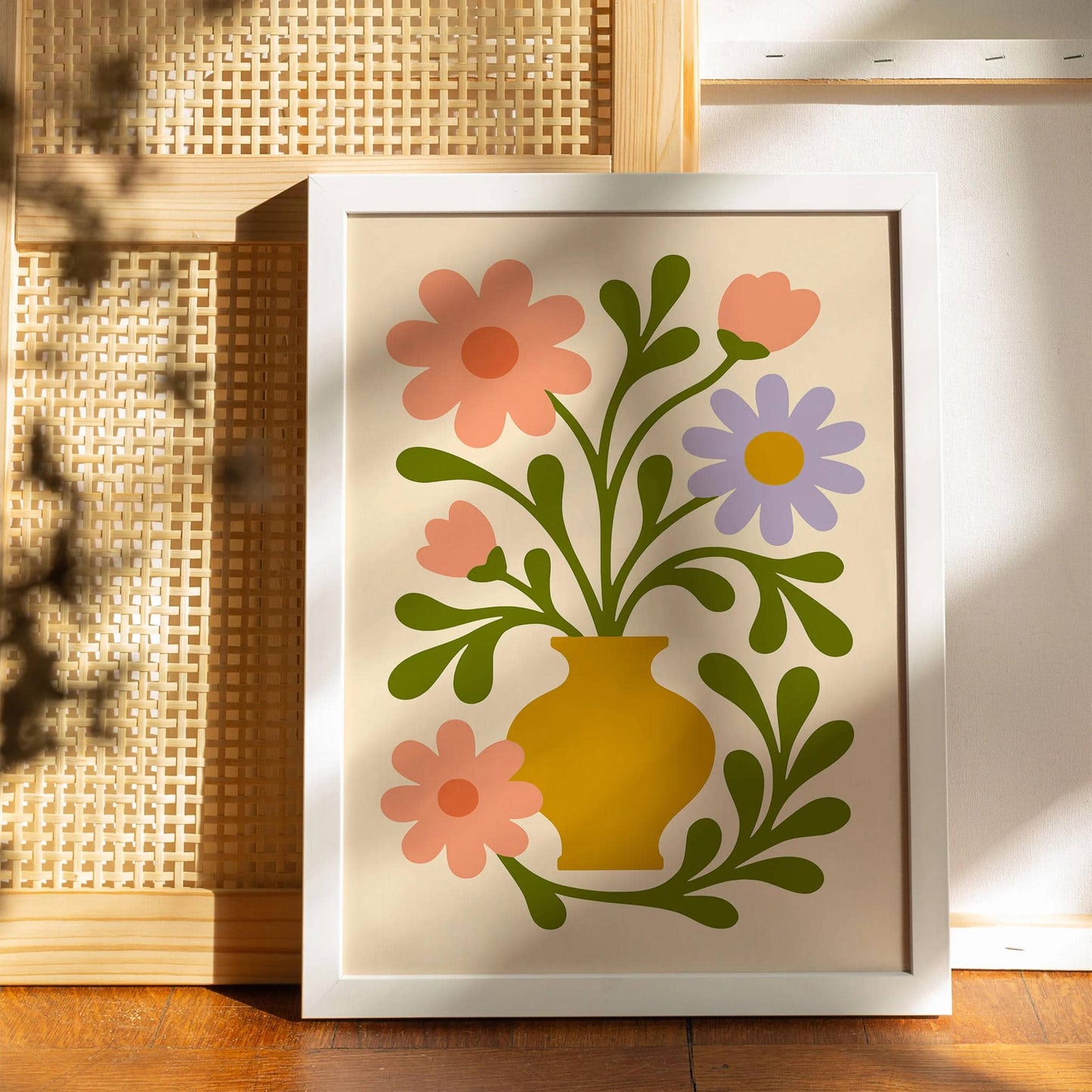 Flower Bouquet Wall Art – Nature Print Poster