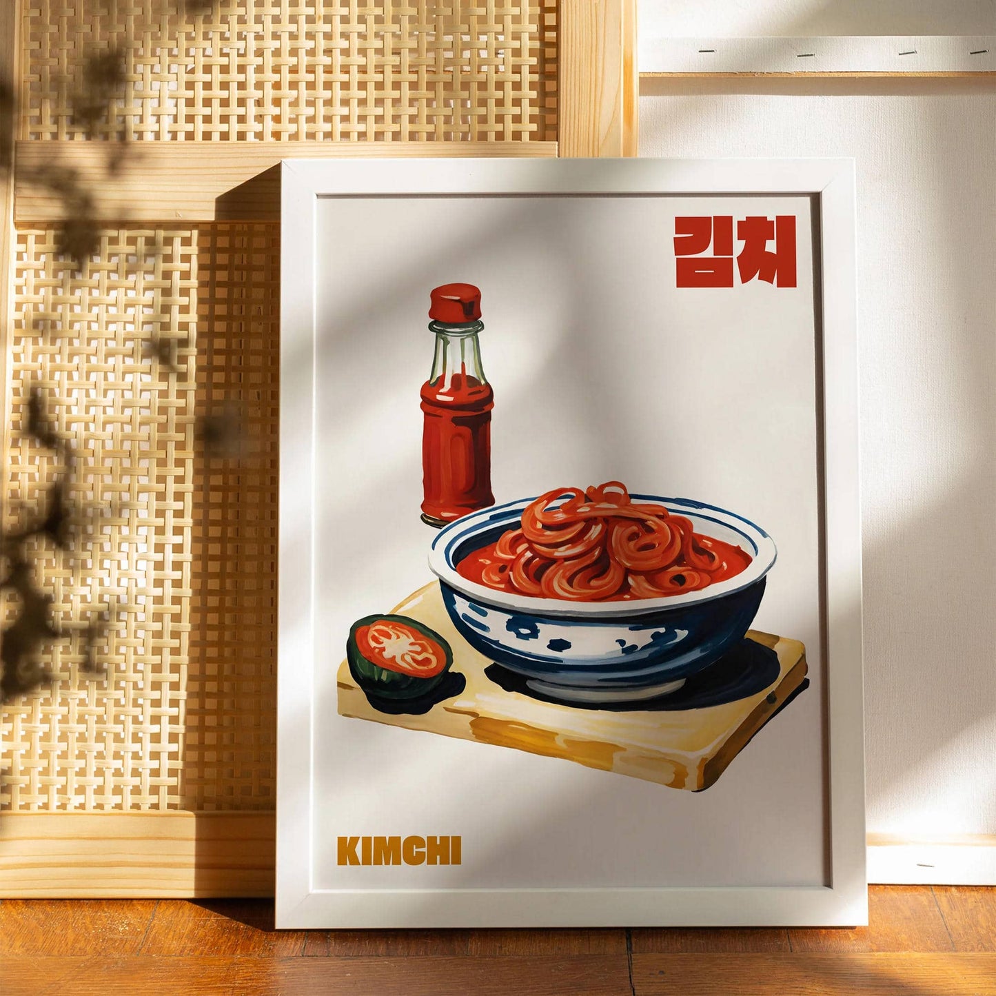 Authentic Kimchi Art Poster