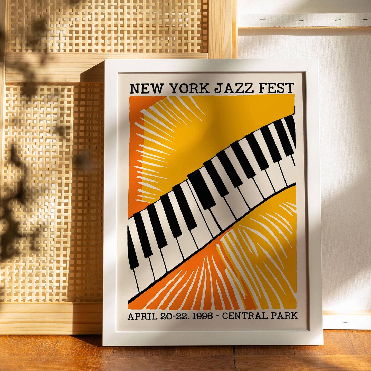 New York Jazz Fest Poster Print