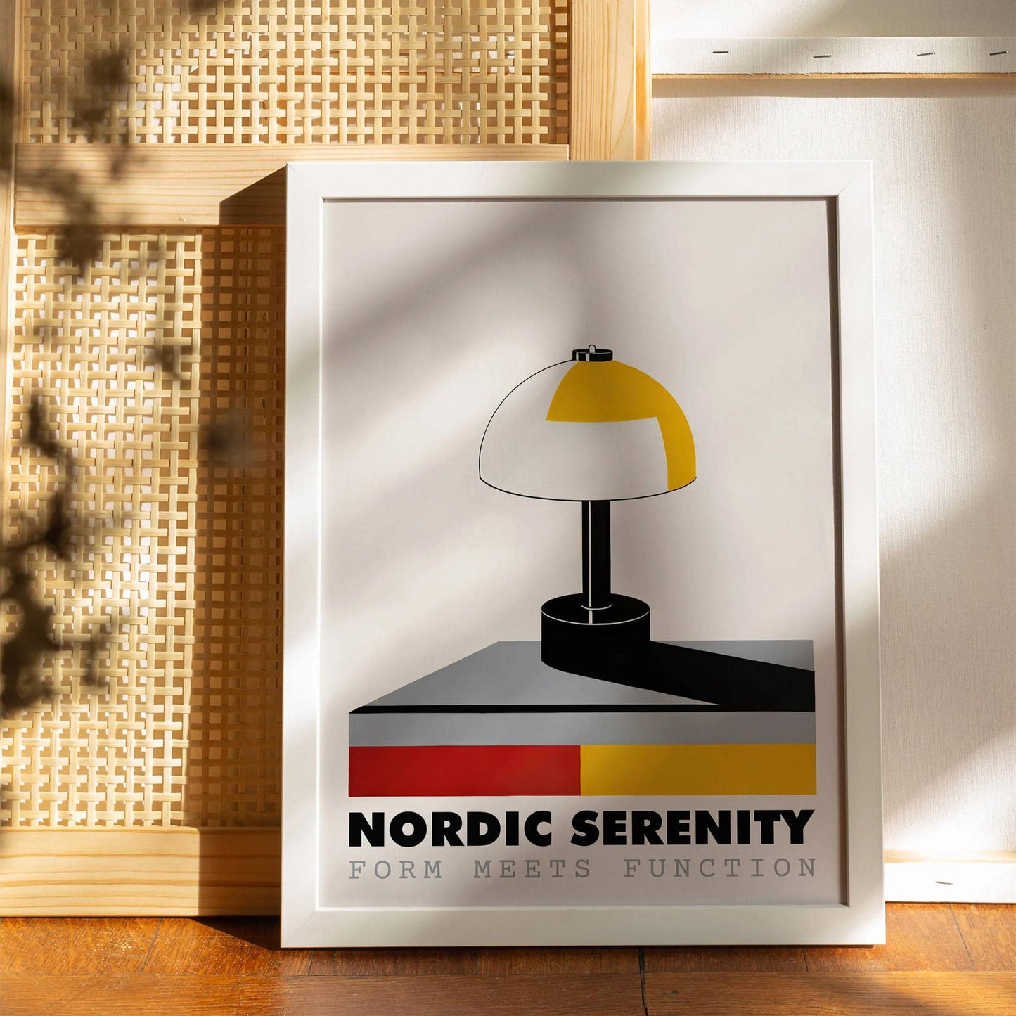 Nordic Serenity - Scandinavian Wall Art Print - HypeSheriff