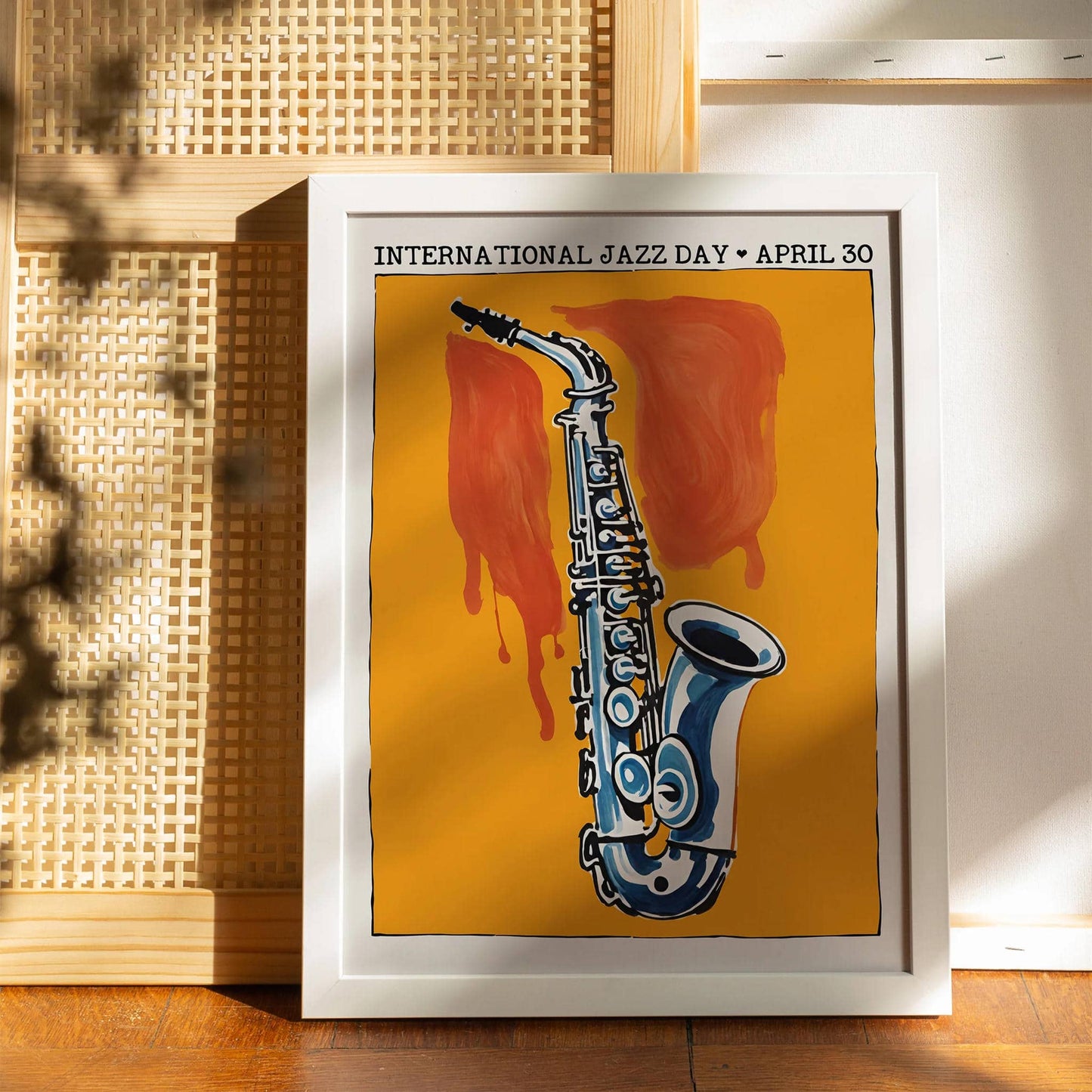 International Jazz Day Retro Poster - HypeSheriff