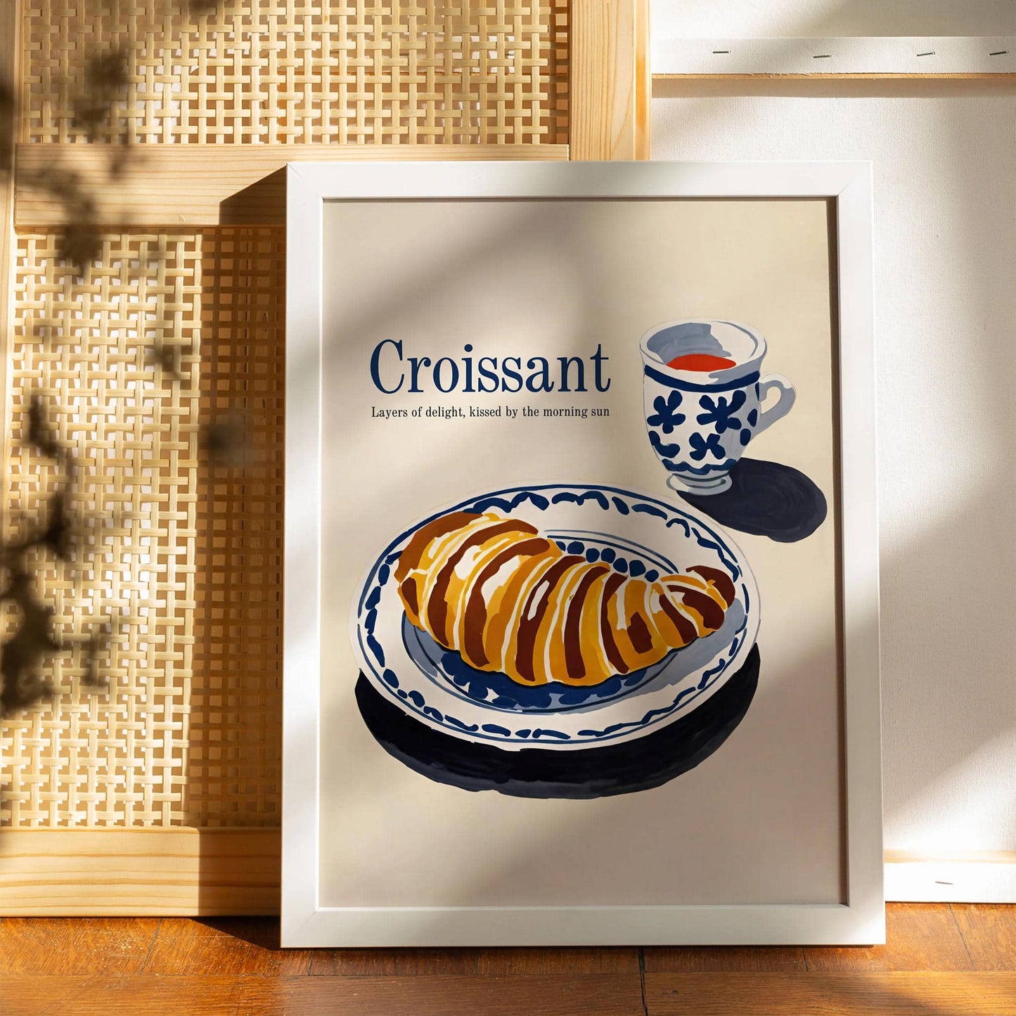 Croissant French Art Print