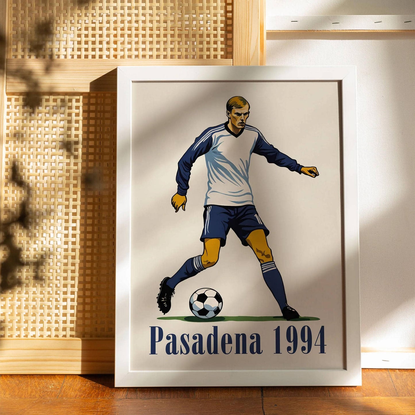 Vintage USA 94 Soccer Art