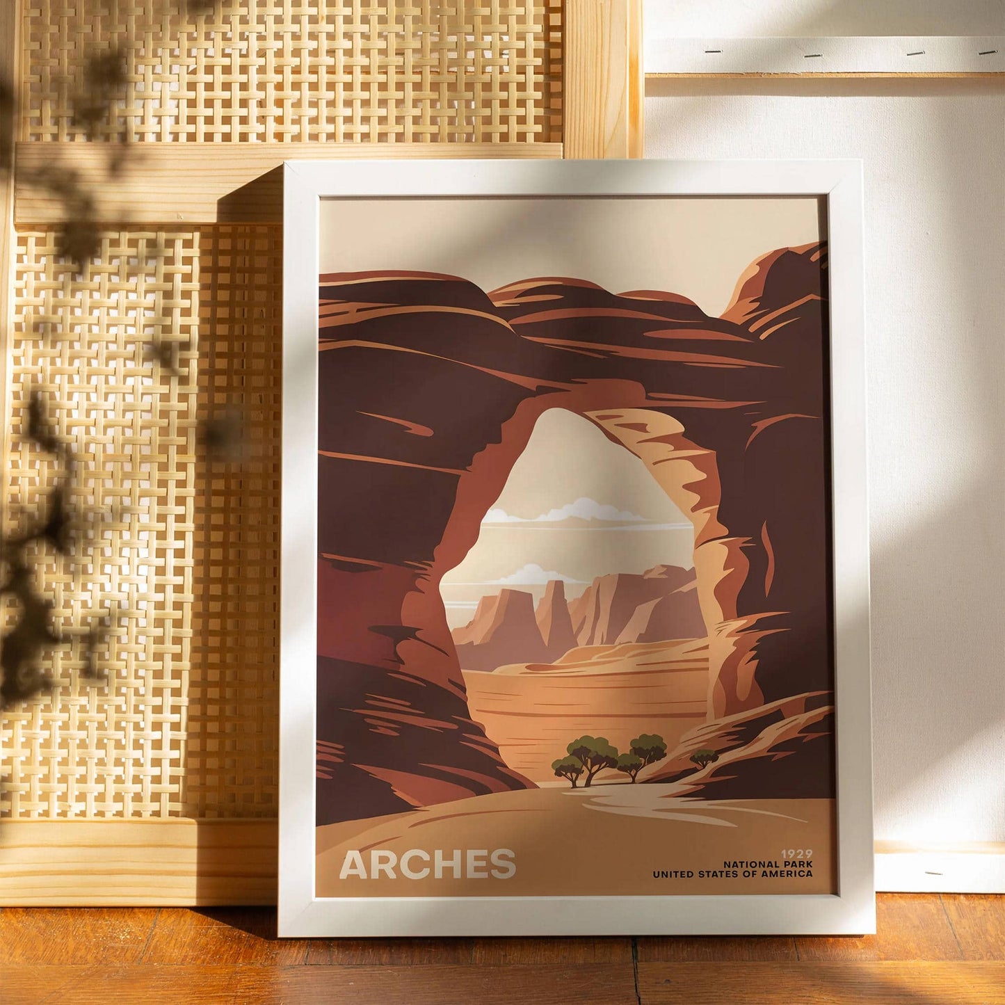 Arches National Park Travel Poster
