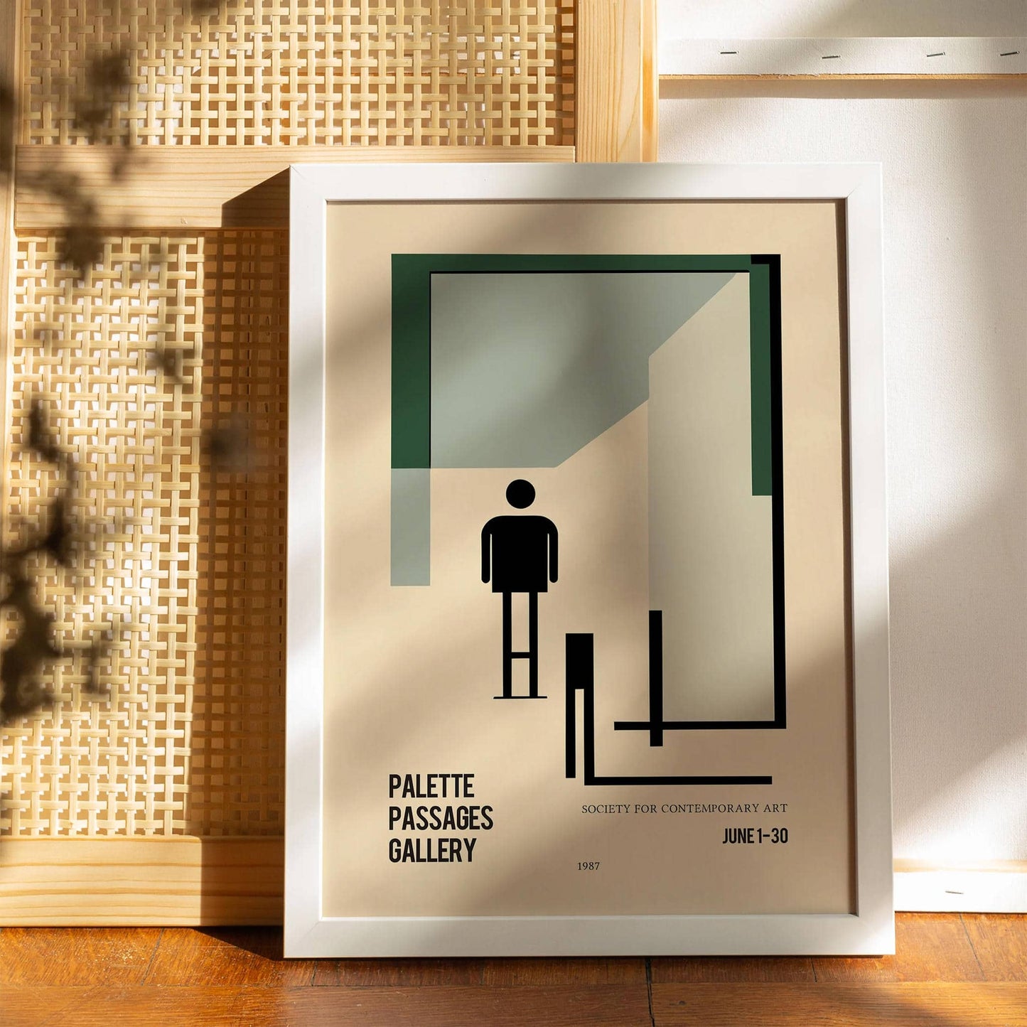 Vintage Art Exhibition Poster - HypeSheriff