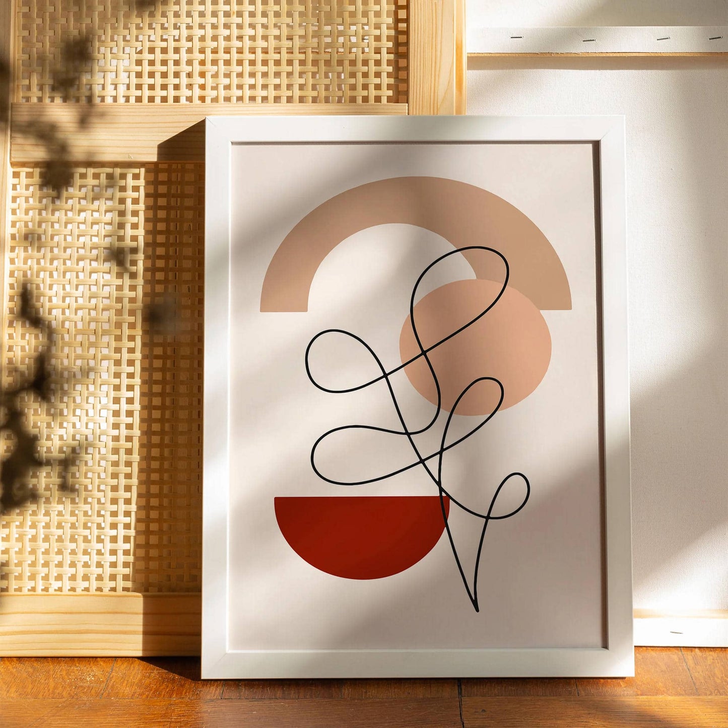 Minimalist Abstract Art Print – Modern Wall Decor Poster