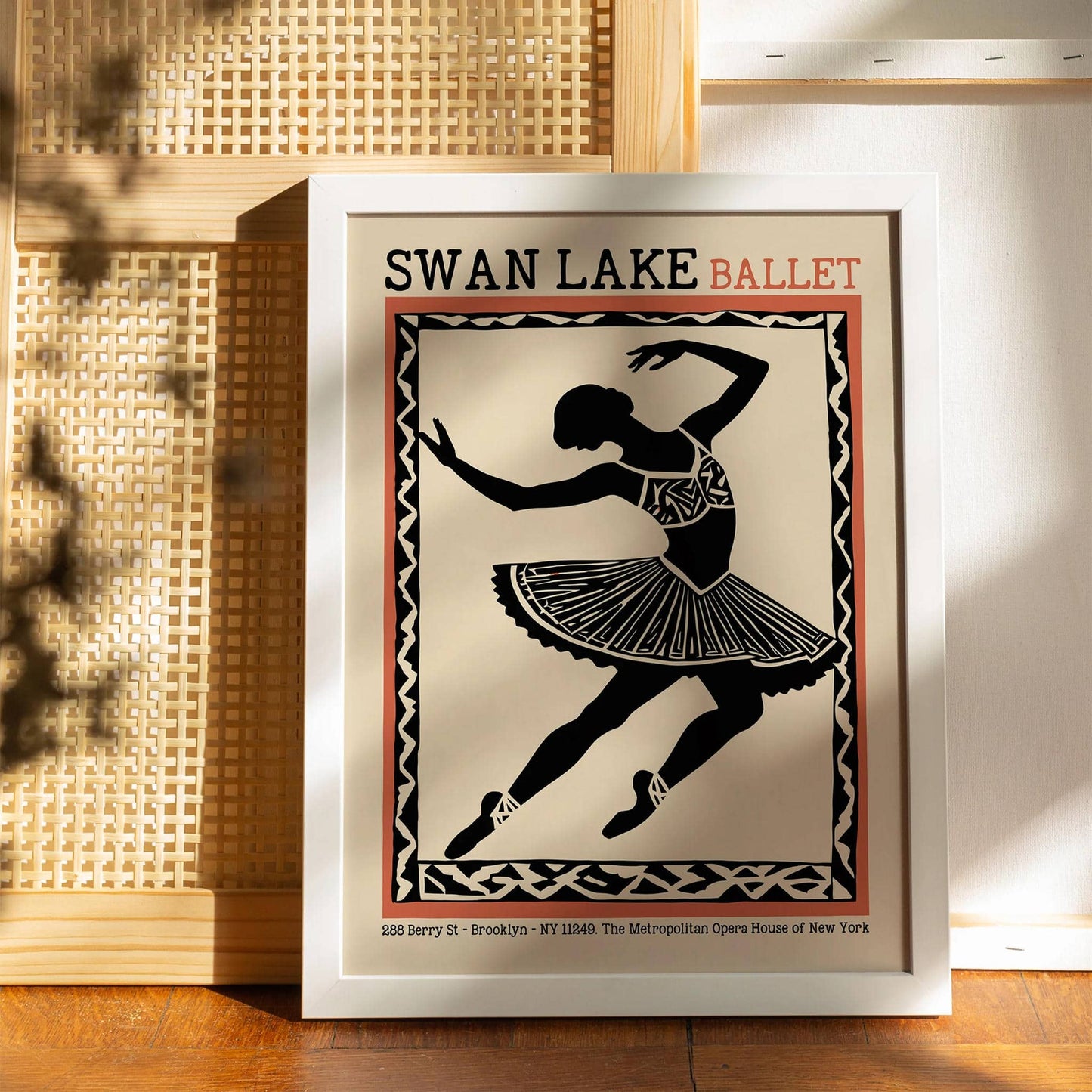Swan Lake Ballerina Poster - HypeSheriff