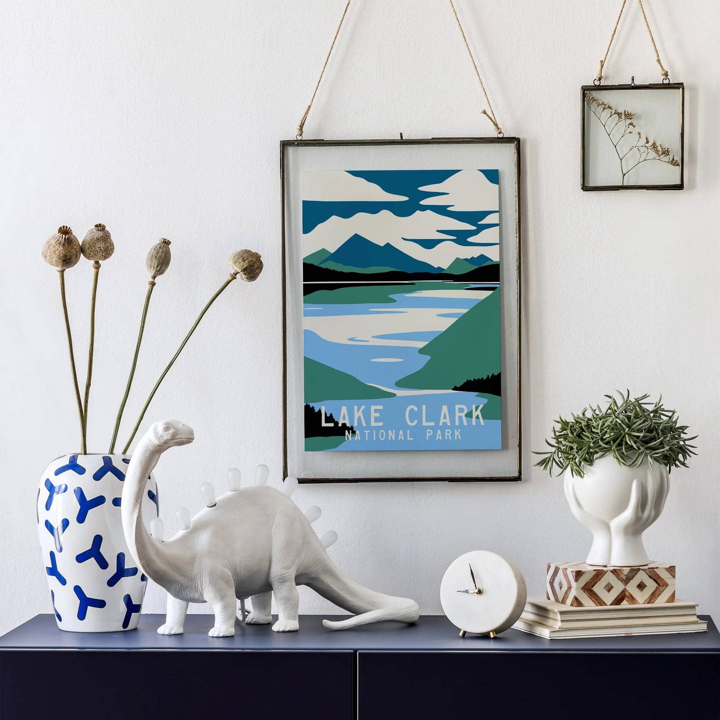 Lake Clark Travel Poster - HypeSheriff