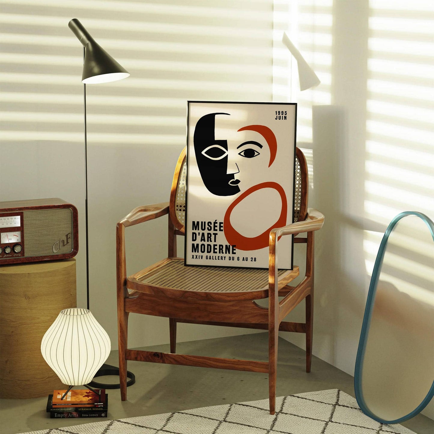 Modern Cubism Exhibition Art Print