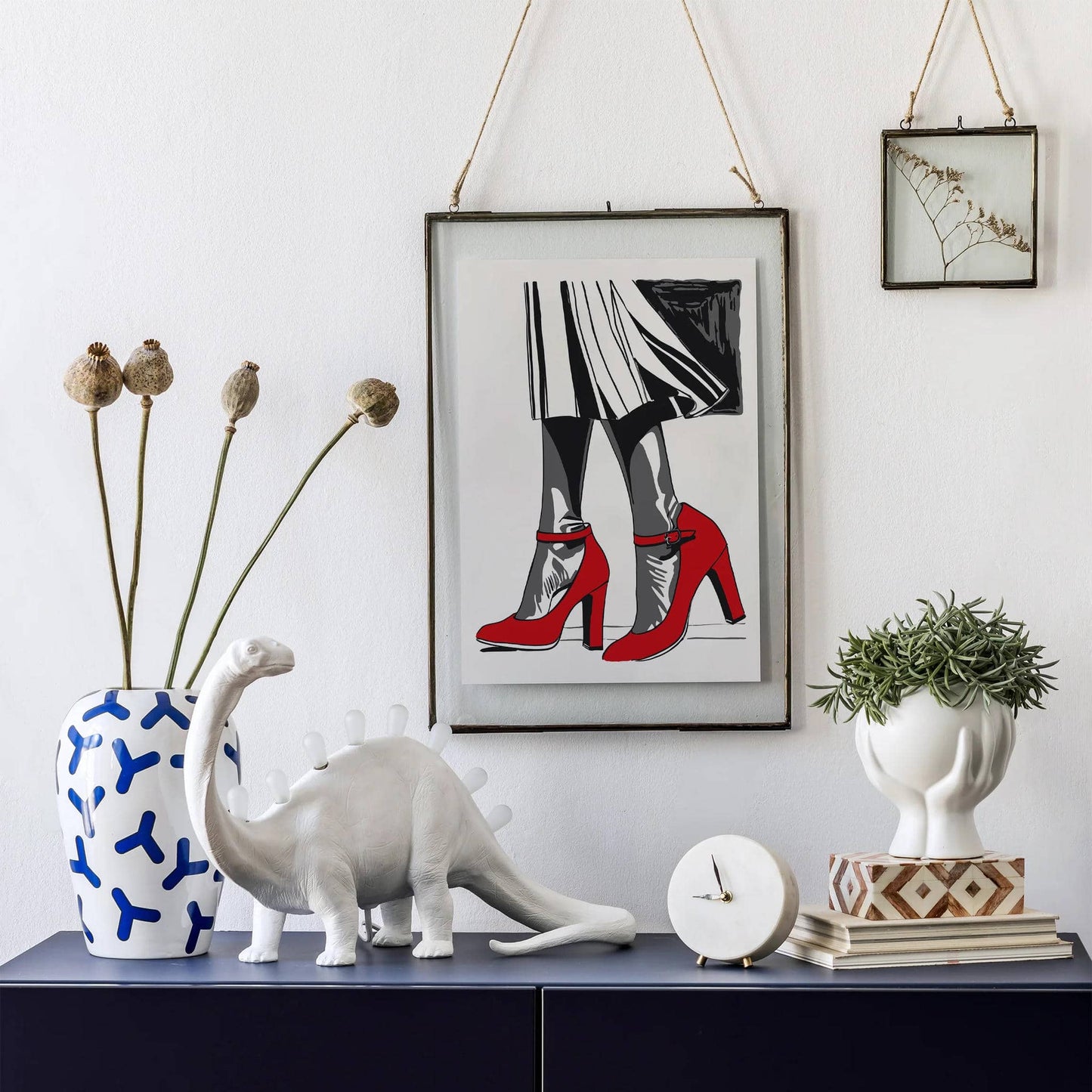 High Heels Statement Art Print - HypeSheriff