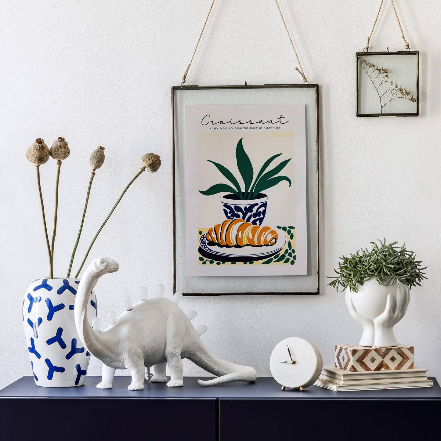 French Croissant Wall Art Poster - HypeSheriff